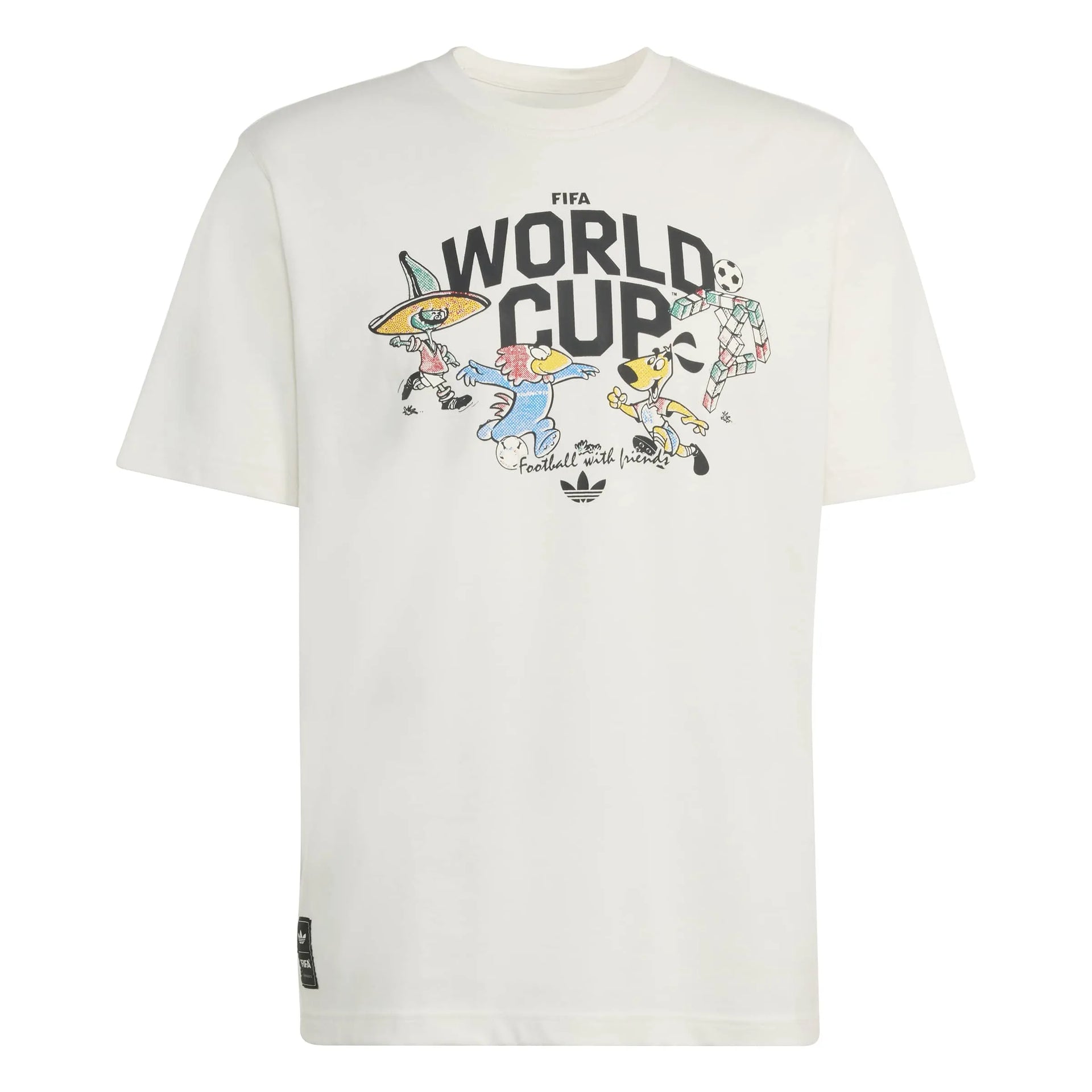 adidas 2026 FIFA World Cup Men's Mascot Tee – ProSoccer adidas 2026 FIFA World Cup Men's Mascot Tee – ProSoccer