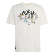 adidas 2026 FIFA World Cup Men's Mascot Tee Cloud White (Front)
