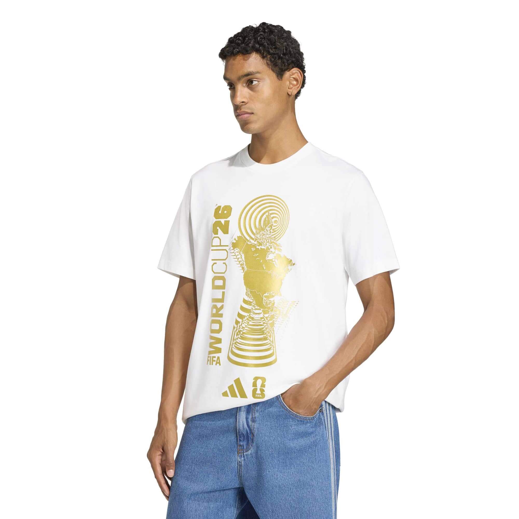 adidas 2026 FIFA World Cup Men's Tour Tee (Model - Front)