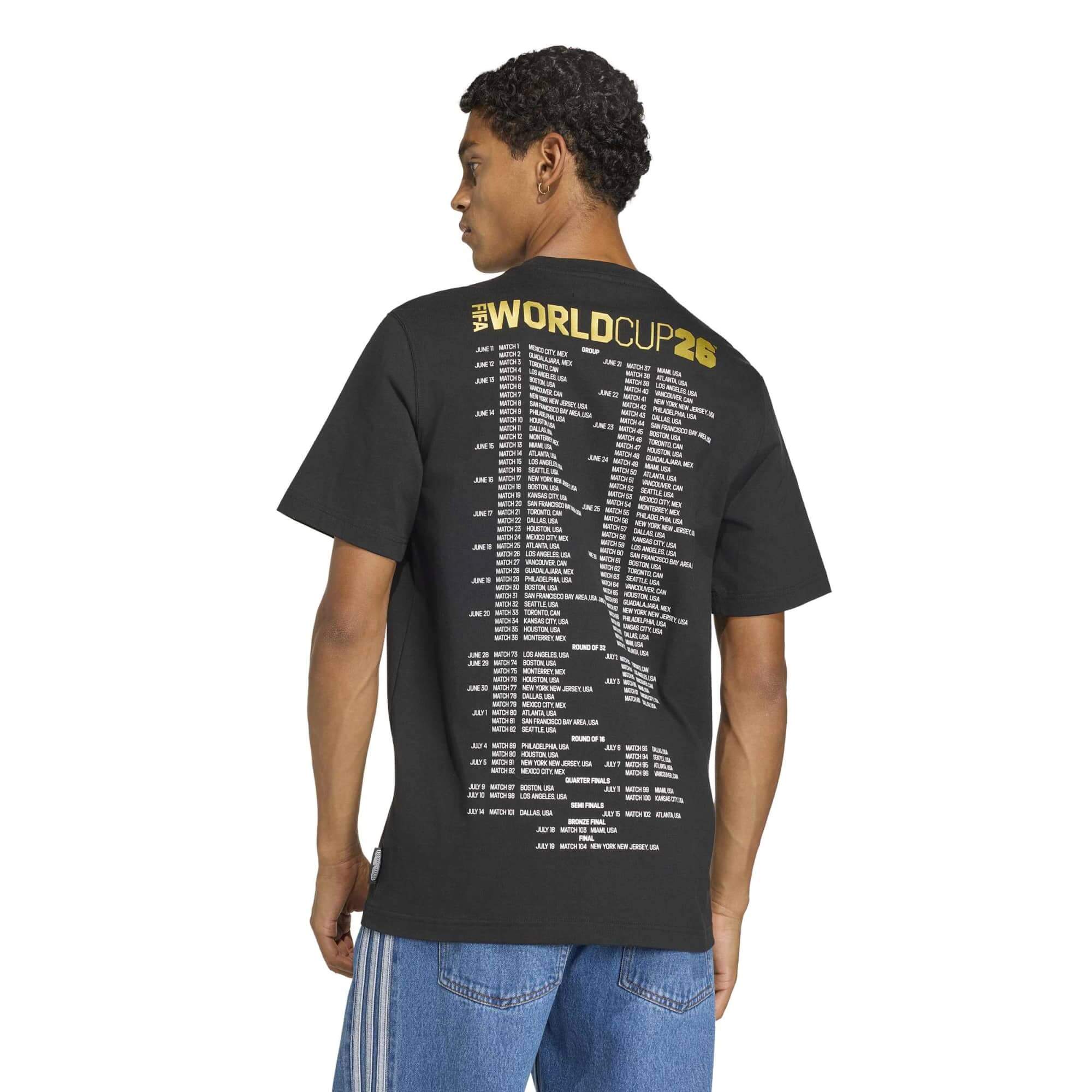 adidas 2026 FIFA World Cup Tour Tee (Model - Back)