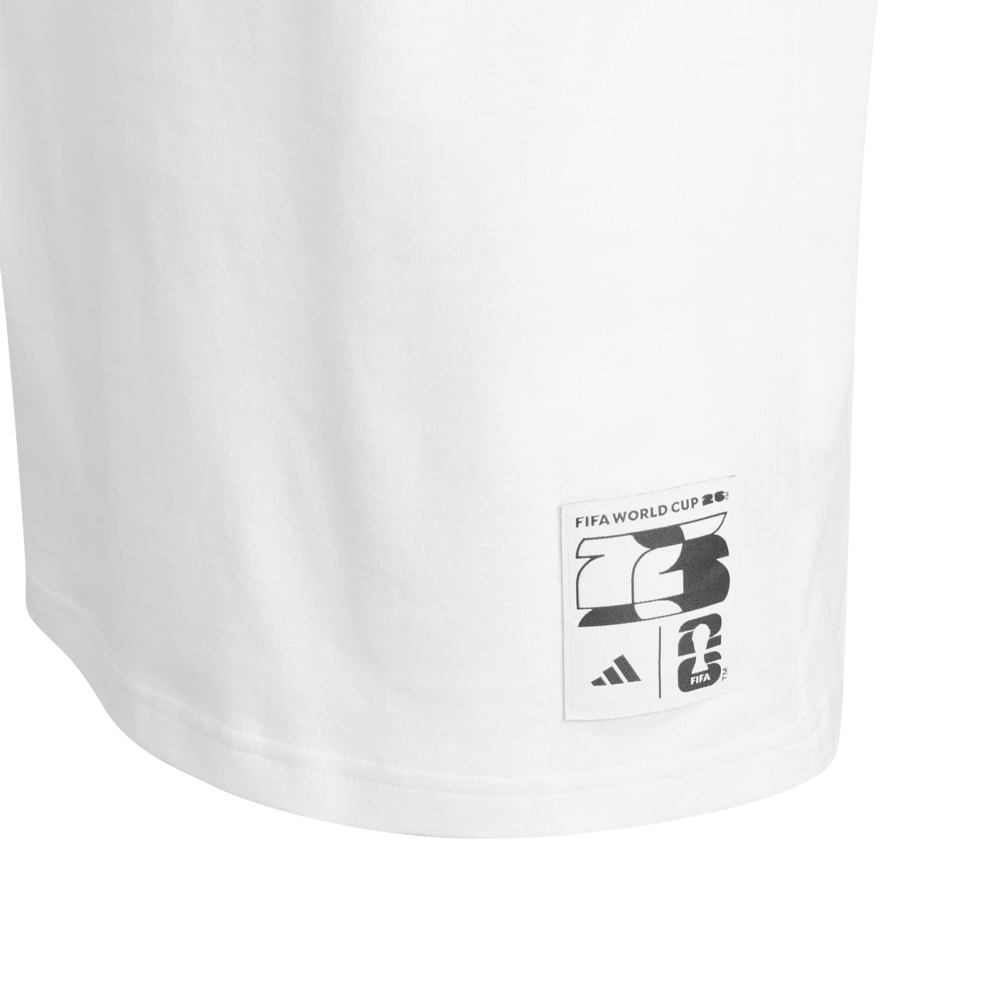 adidas 2026 FIFA World Cup Youth Host City Los Angeles Tee White (Detail 3)