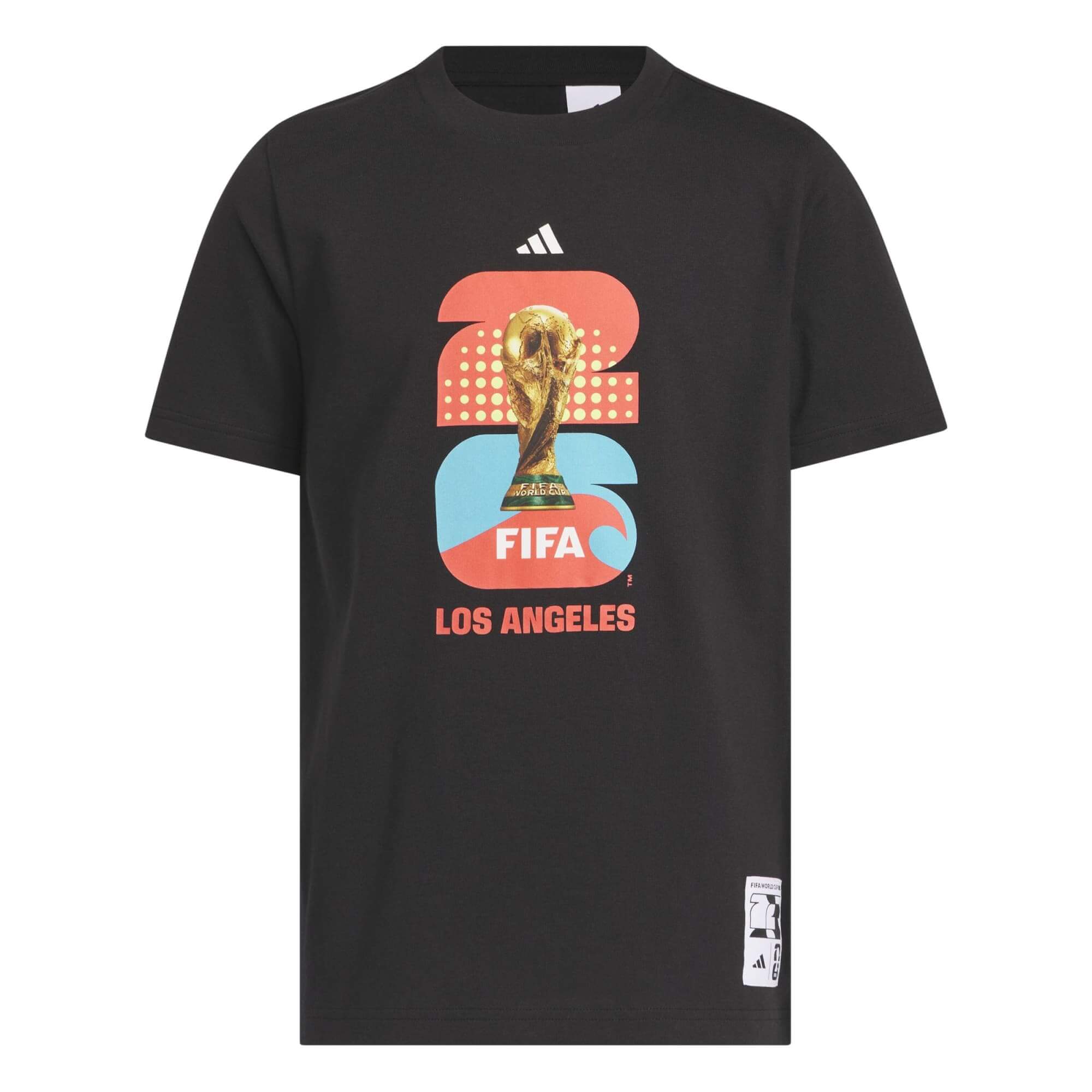 adidas 2026 FIFA World Cup Youth Host City Los Angeles Tee (Front)