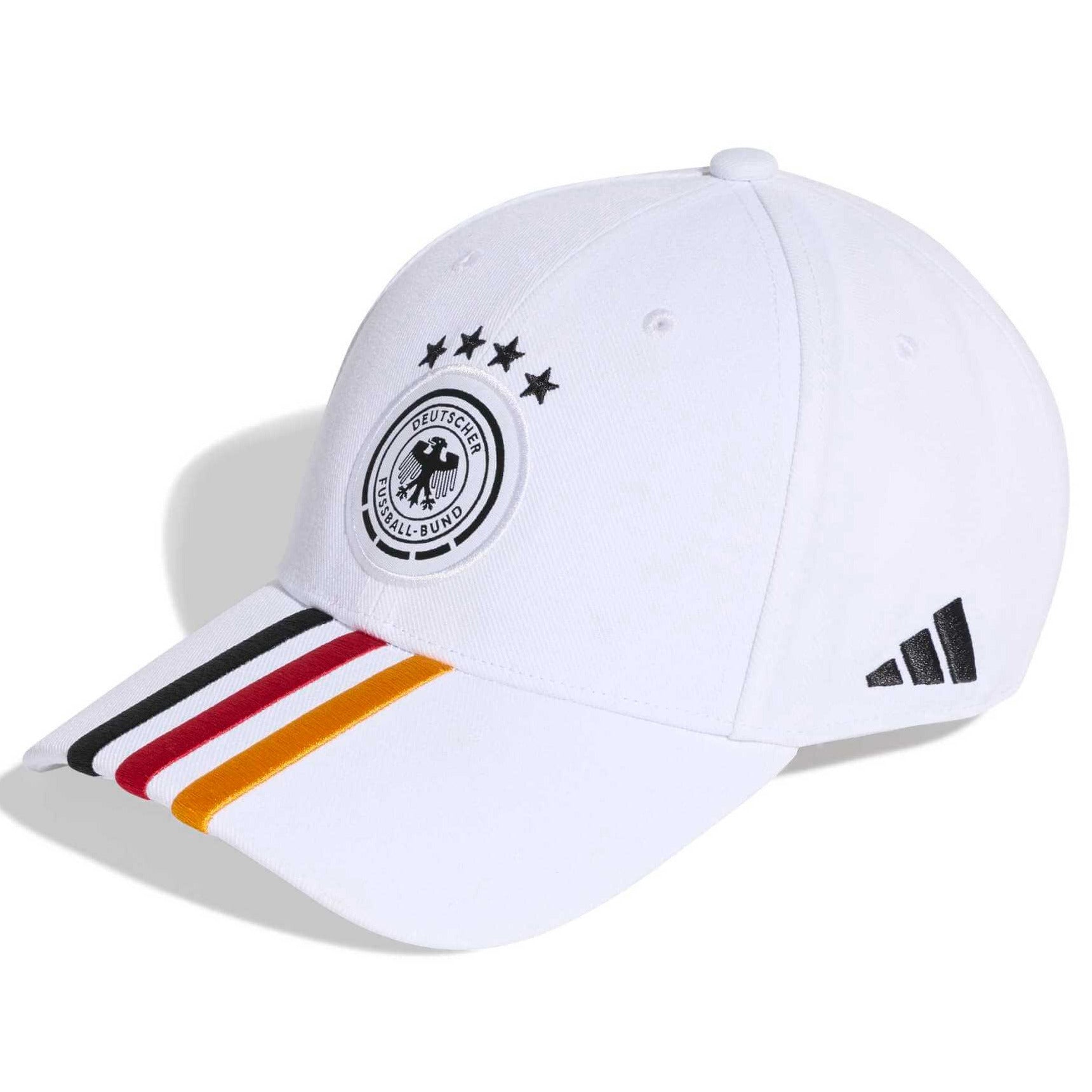 adidas 2026 Germany Adjustable Soccer Cap (Lateral - Front)