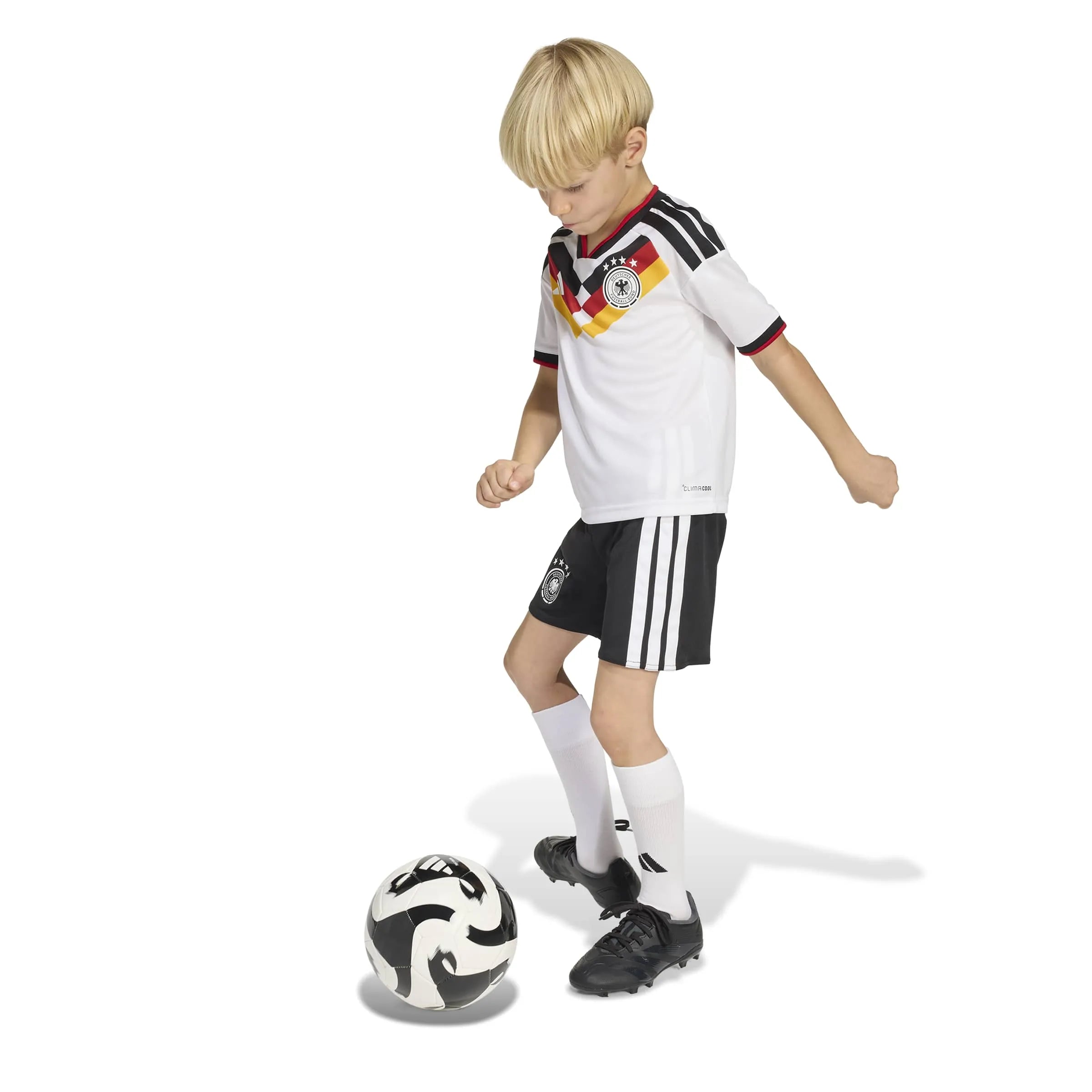 adidas 2026 Germany Kid's Home Mini Kit (Model - Side)