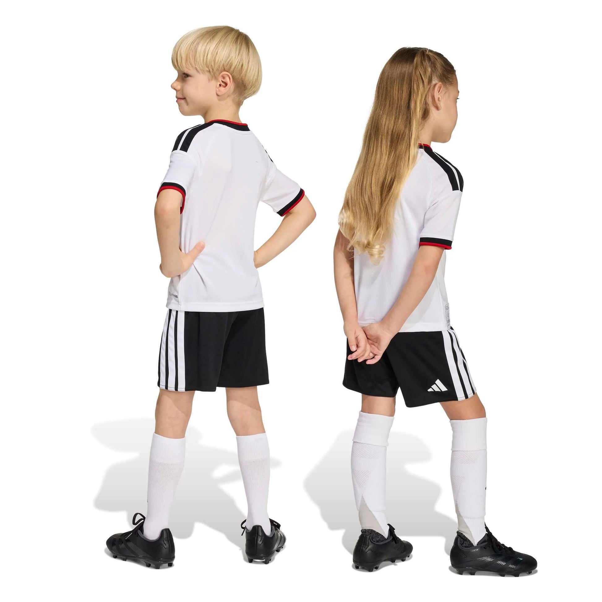 adidas 2026 Germany Kid's Home Mini Kit (Models - Back)