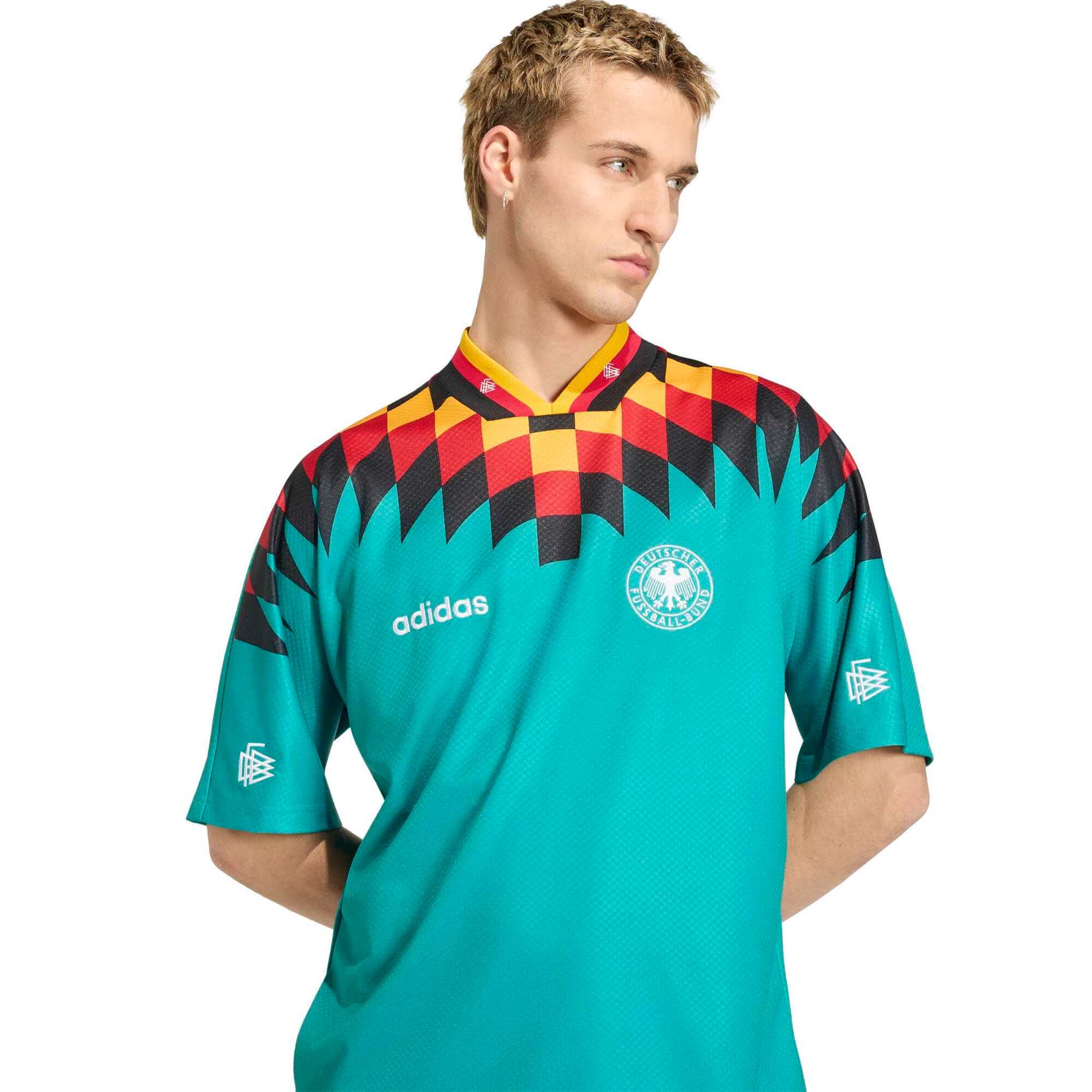 adidas 2026 Germany Men's 1994 Stadium Away Soccer Jersey (Detail 1)