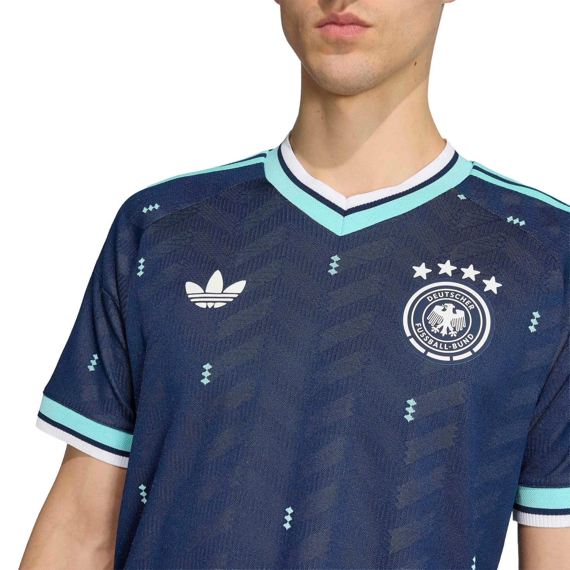 adidas 2026 Germany Men's Authentic Away Soccer Jersey (Detail 1)