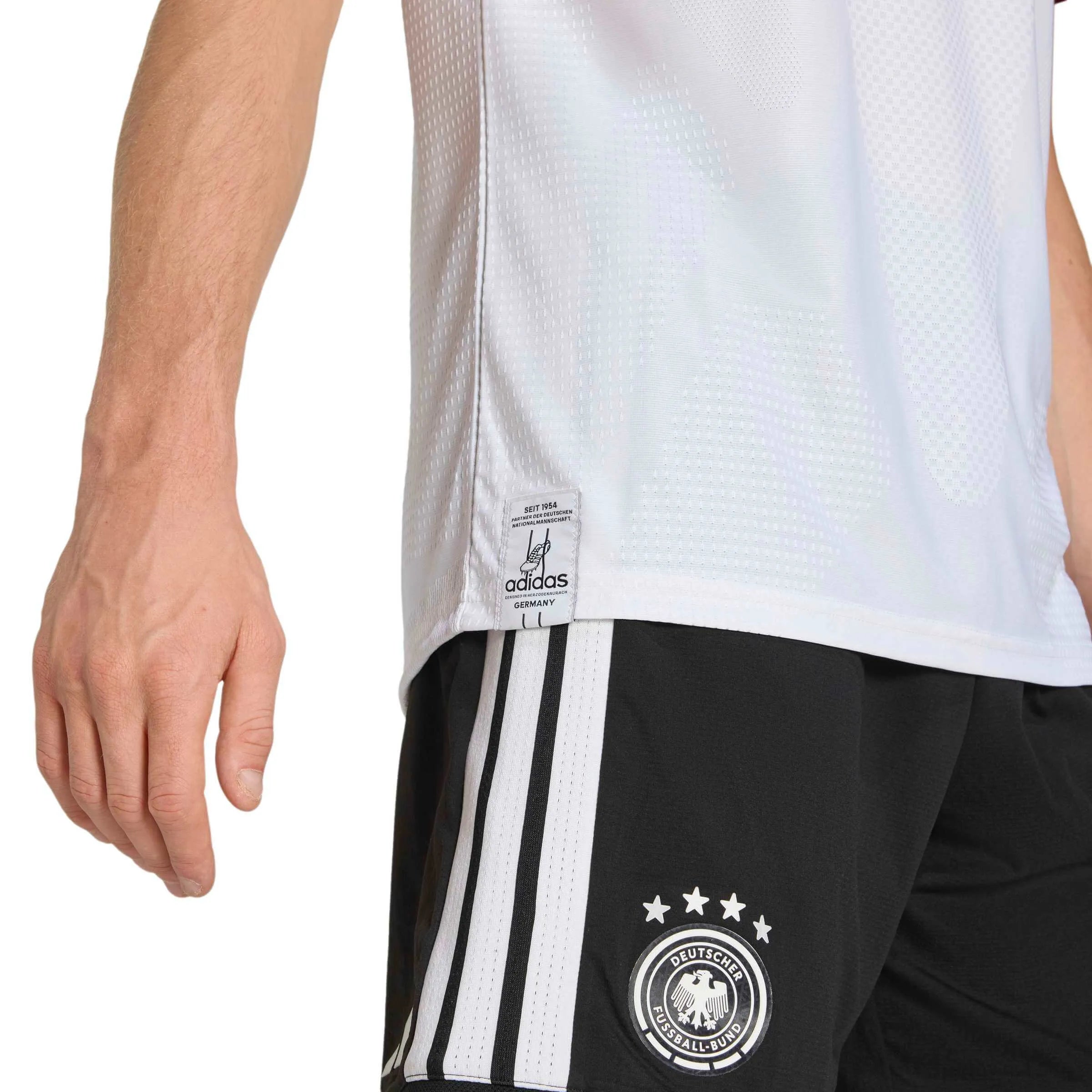 adidas 2026 Germany Men's Authentic Home Soccer Jersey (Detail 5)