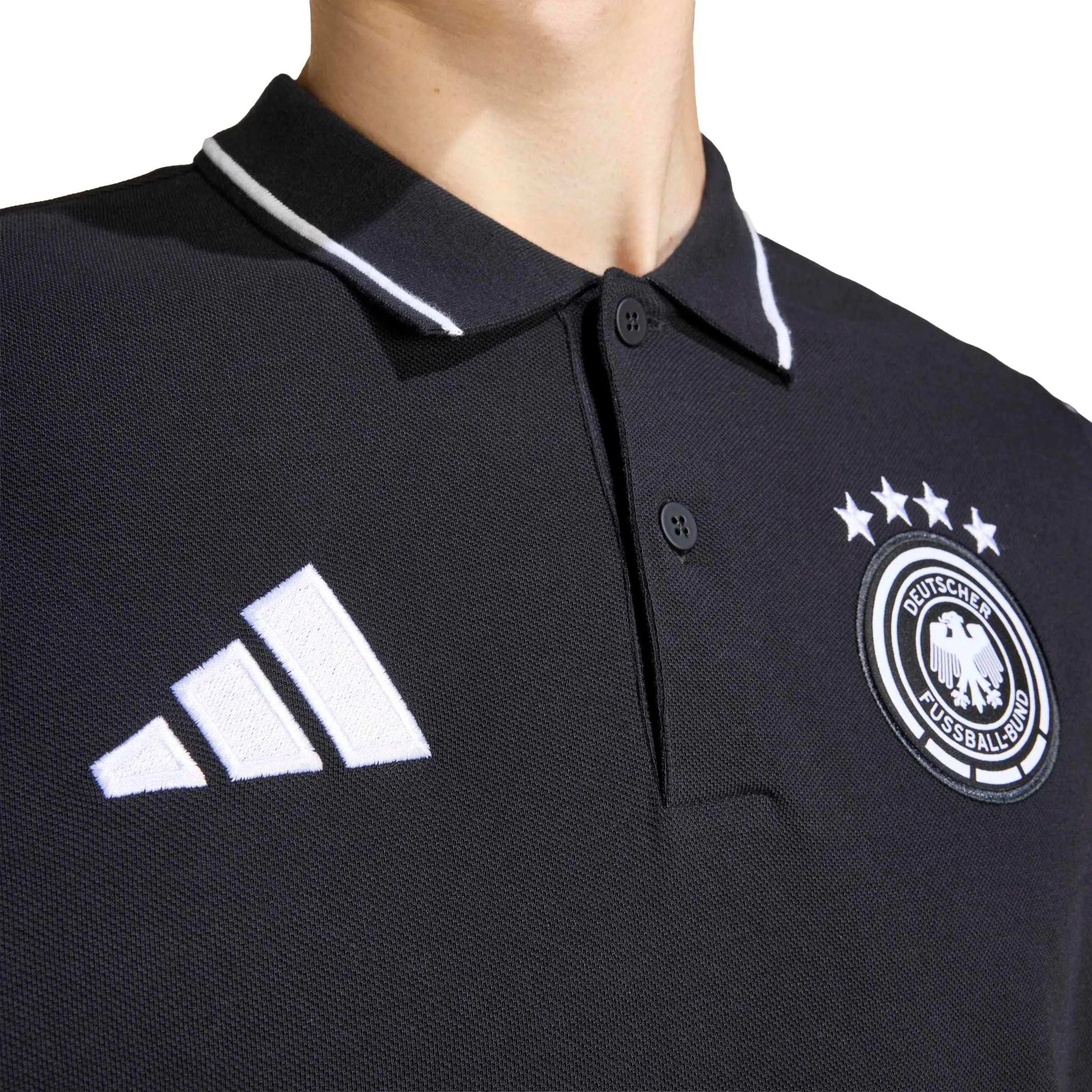 adidas 2026 Germany Men's DNA Polo (Detail 2)