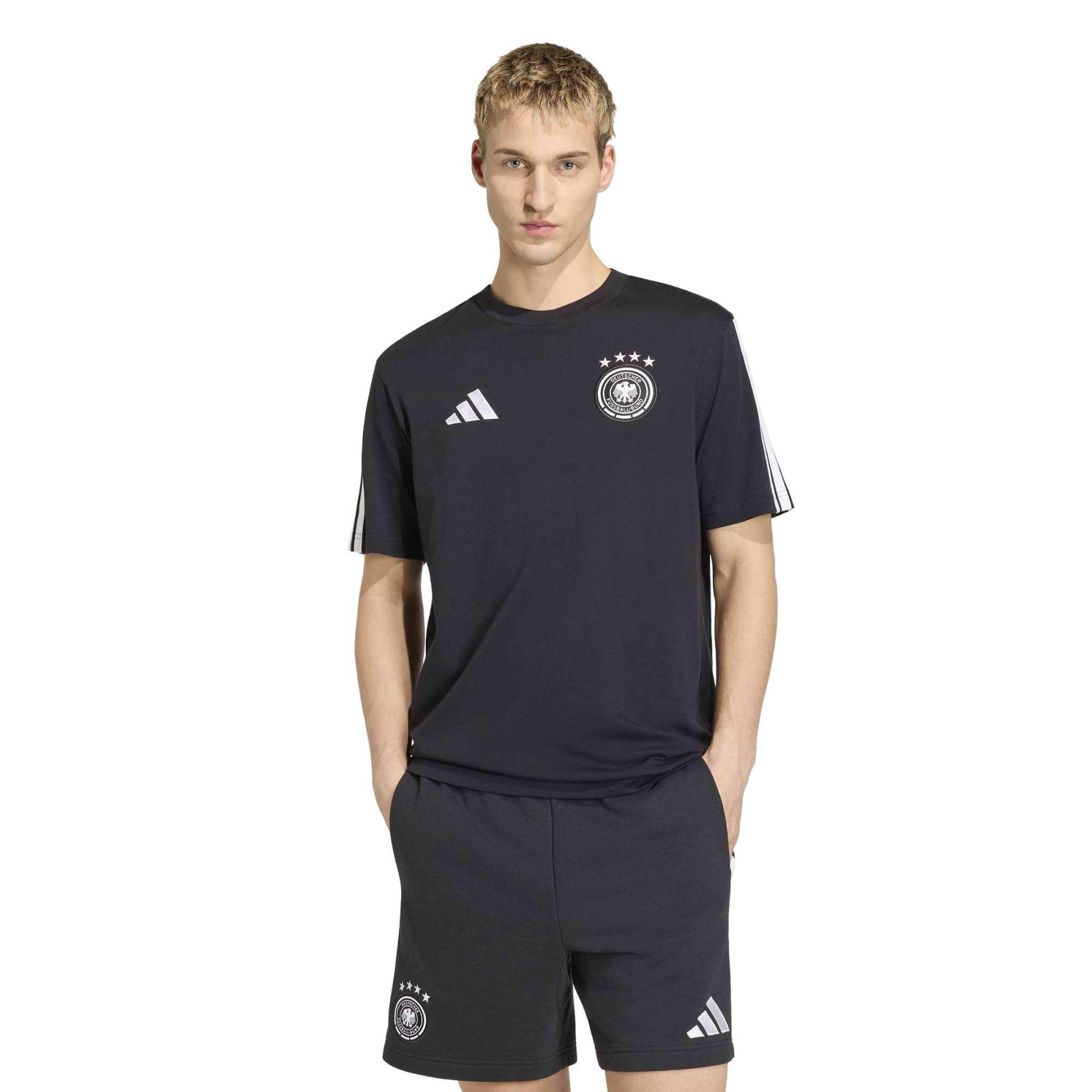 adidas 2026 Germany Men's DNA Tee (Model - Front)