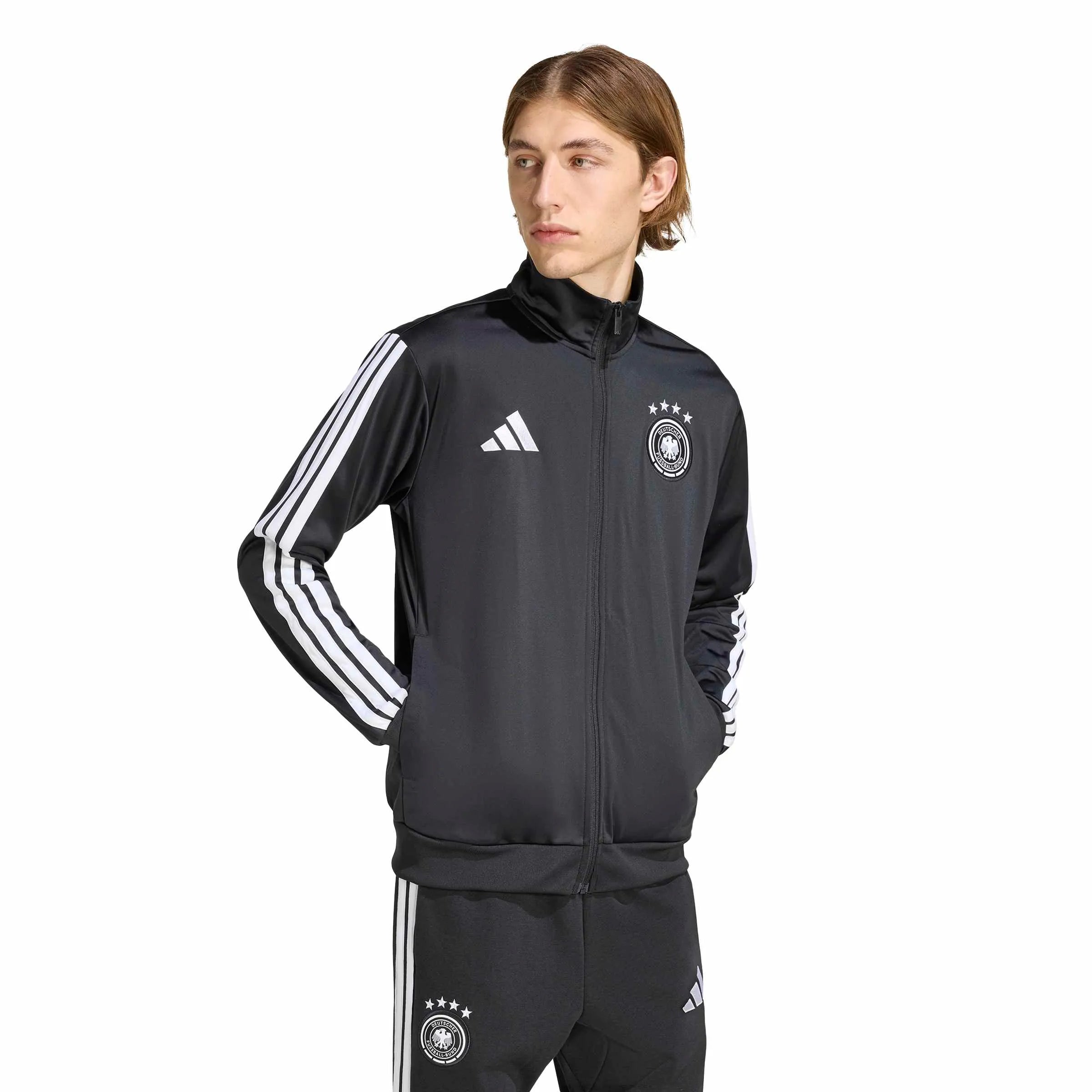 adidas 2026 Germany Men's DNA Track Top (Model - Front)
