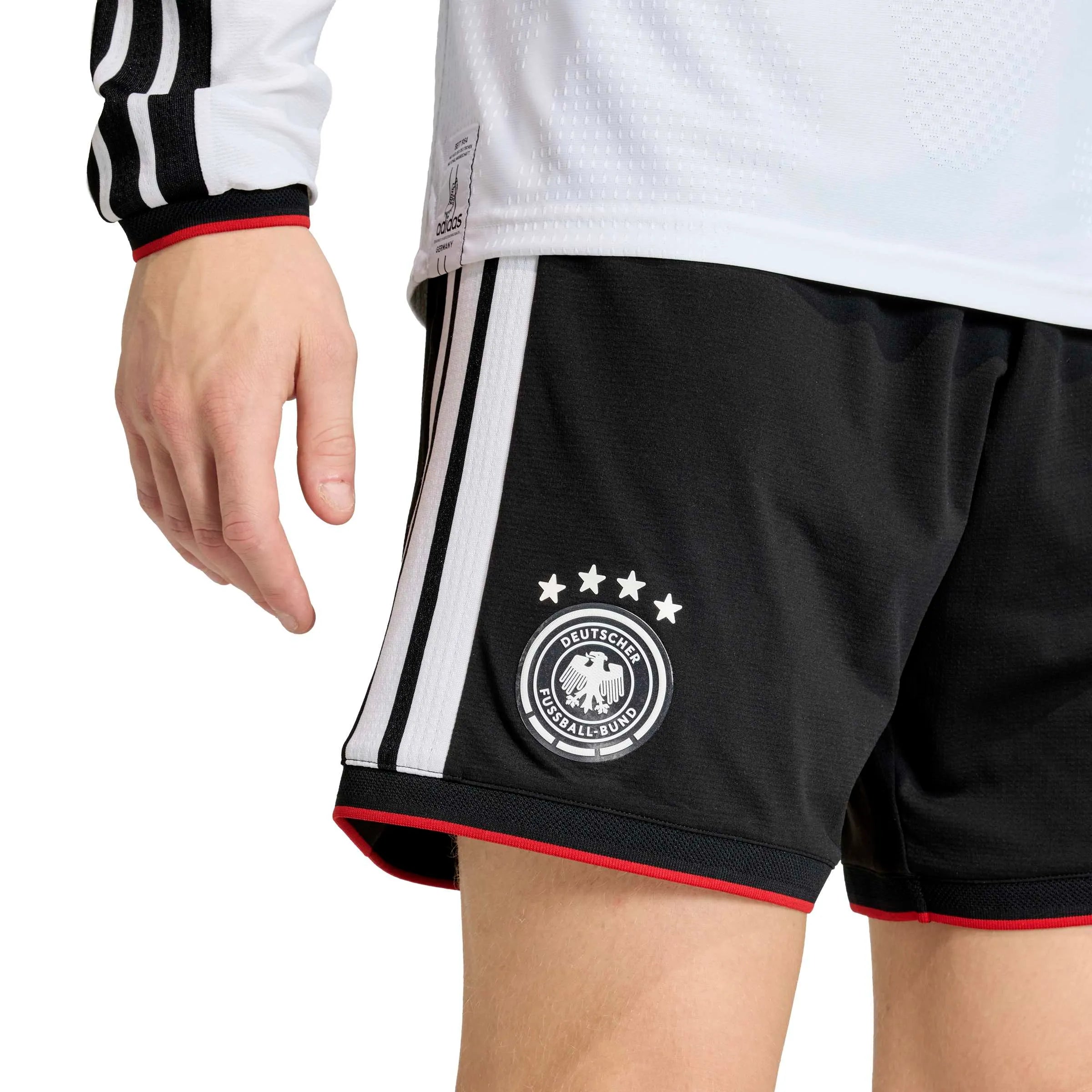 adidas 2026 Germany Men's Home Shorts (Detail 1)