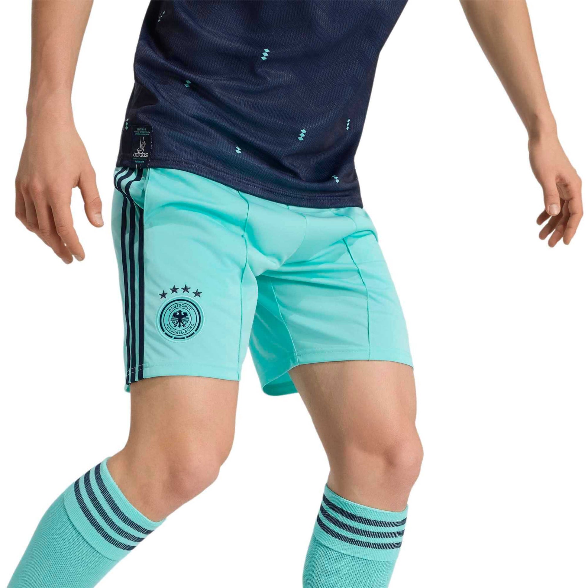 adidas 2026 Germany Men's Stadium Away Shorts (Model - Side)