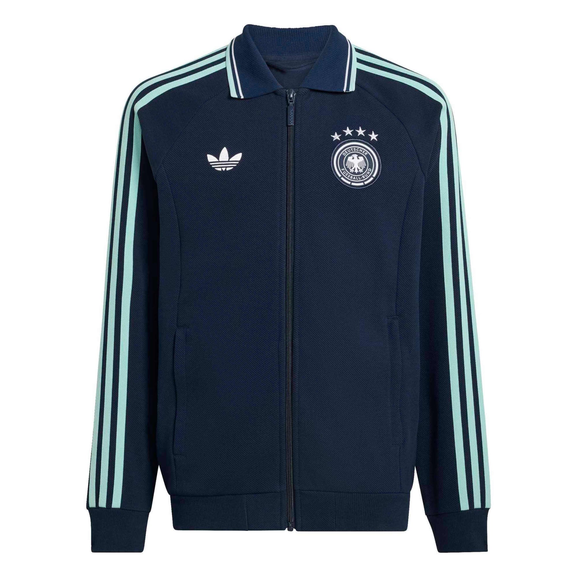 adidas 2026 Germany Youth Away Anthem Jacket (Front)