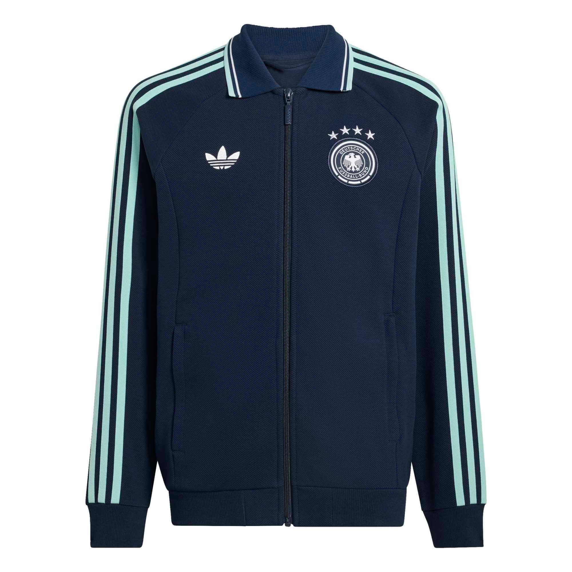adidas 2026 Germany Youth Away Anthem Jacket (Front)