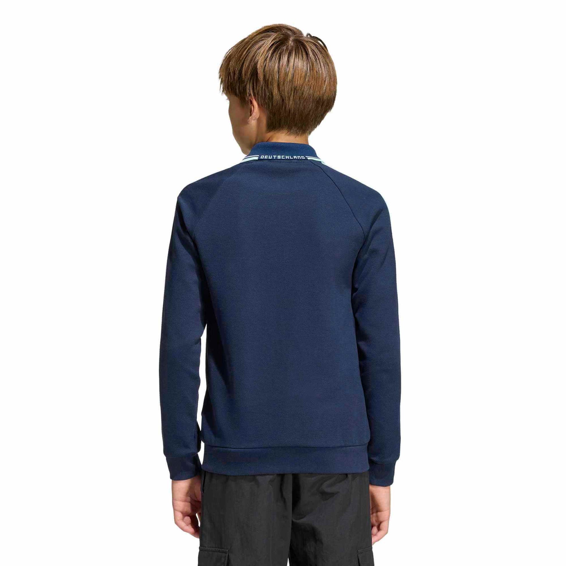 adidas 2026 Germany Youth Away Anthem Jacket (Model - Back)