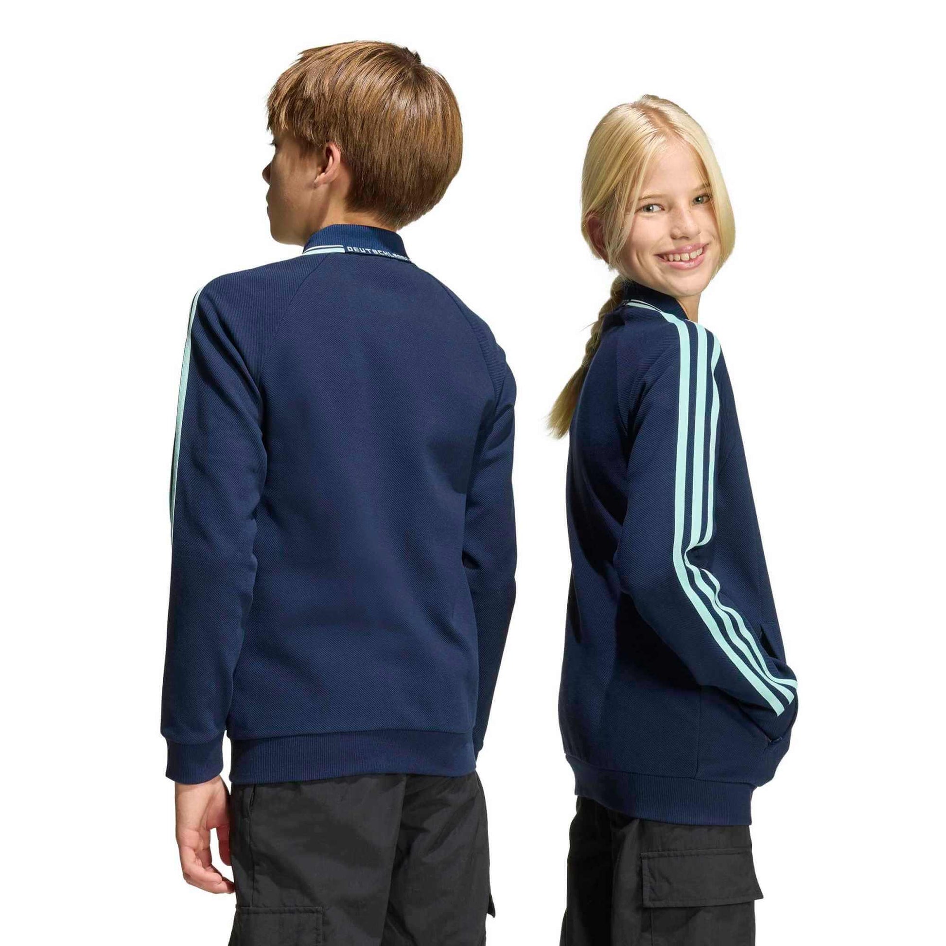adidas 2026 Germany Youth Away Anthem Jacket (Models - Back)