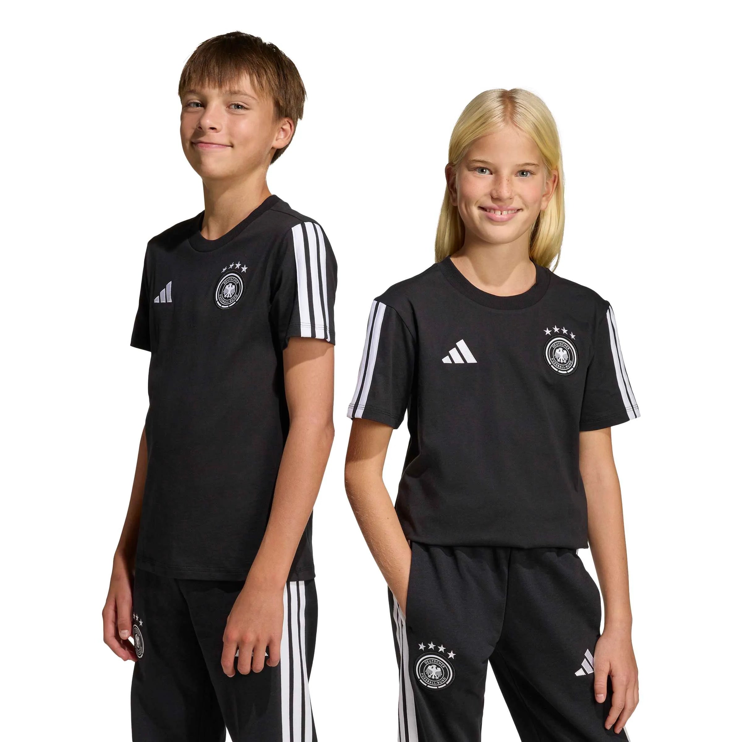 adidas 2026 Germany Youth DNA Tee (Models - Front)