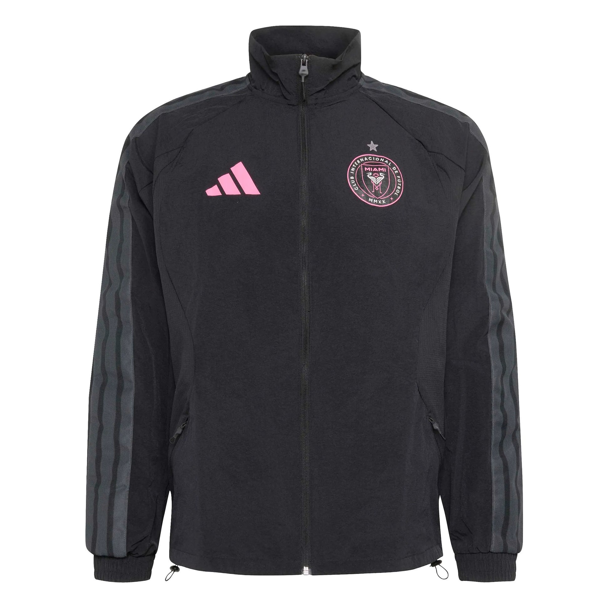 adidas 2026 Inter Miami Men's Anthem Jacket (Front)