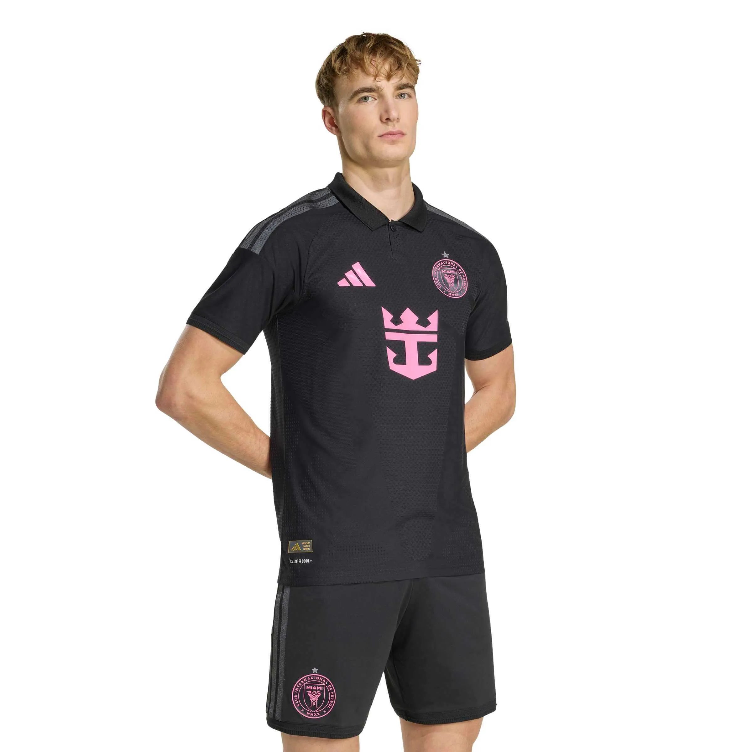 adidas 2026 Inter Miami Men's Authentic Away Soccer Jersey (Model - Front)