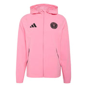 adidas 2026 Inter Miami Men's Travel Full-Zip Windbreaker (Front)