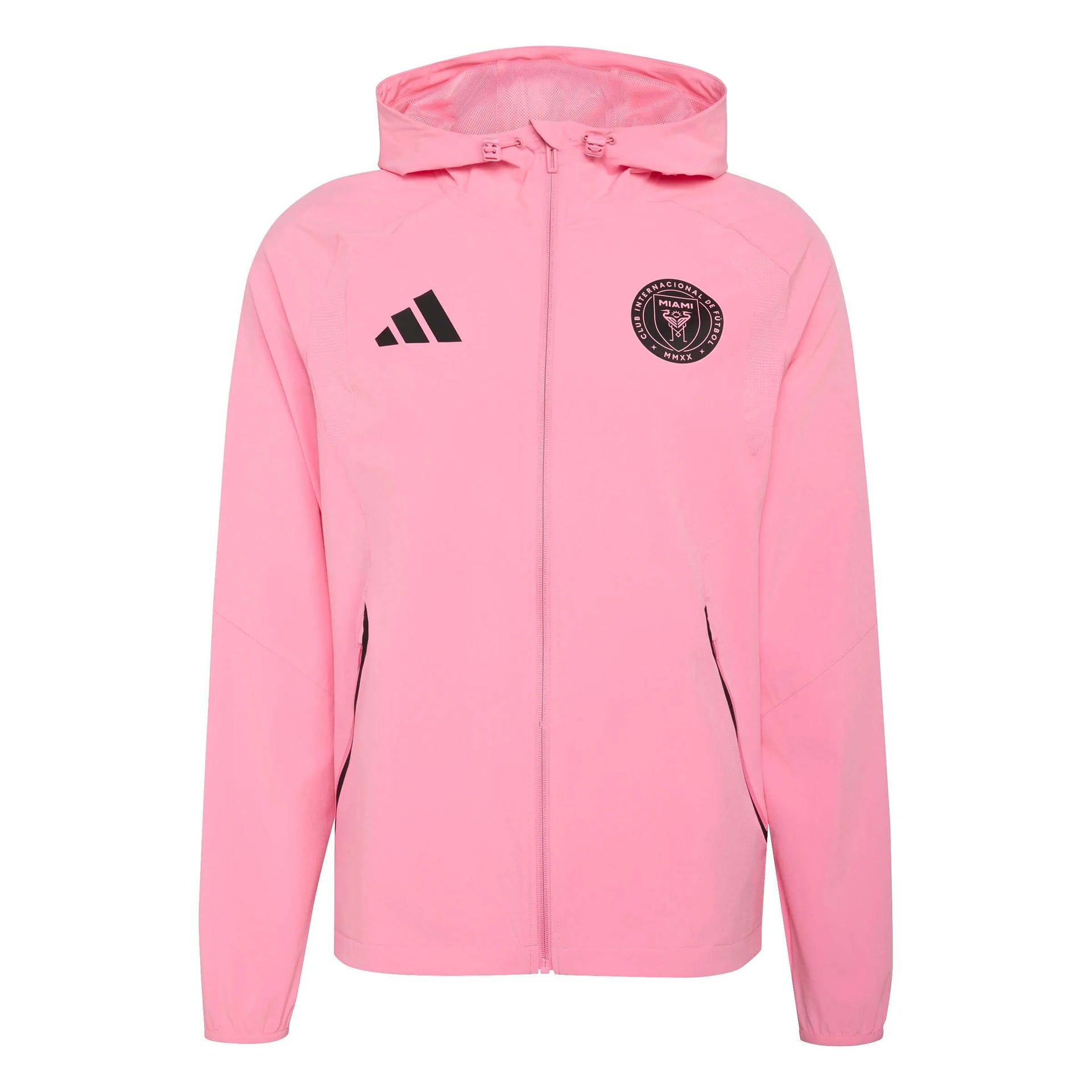 adidas 2026 Inter Miami Men's Travel Full-Zip Windbreaker – ProSoccer