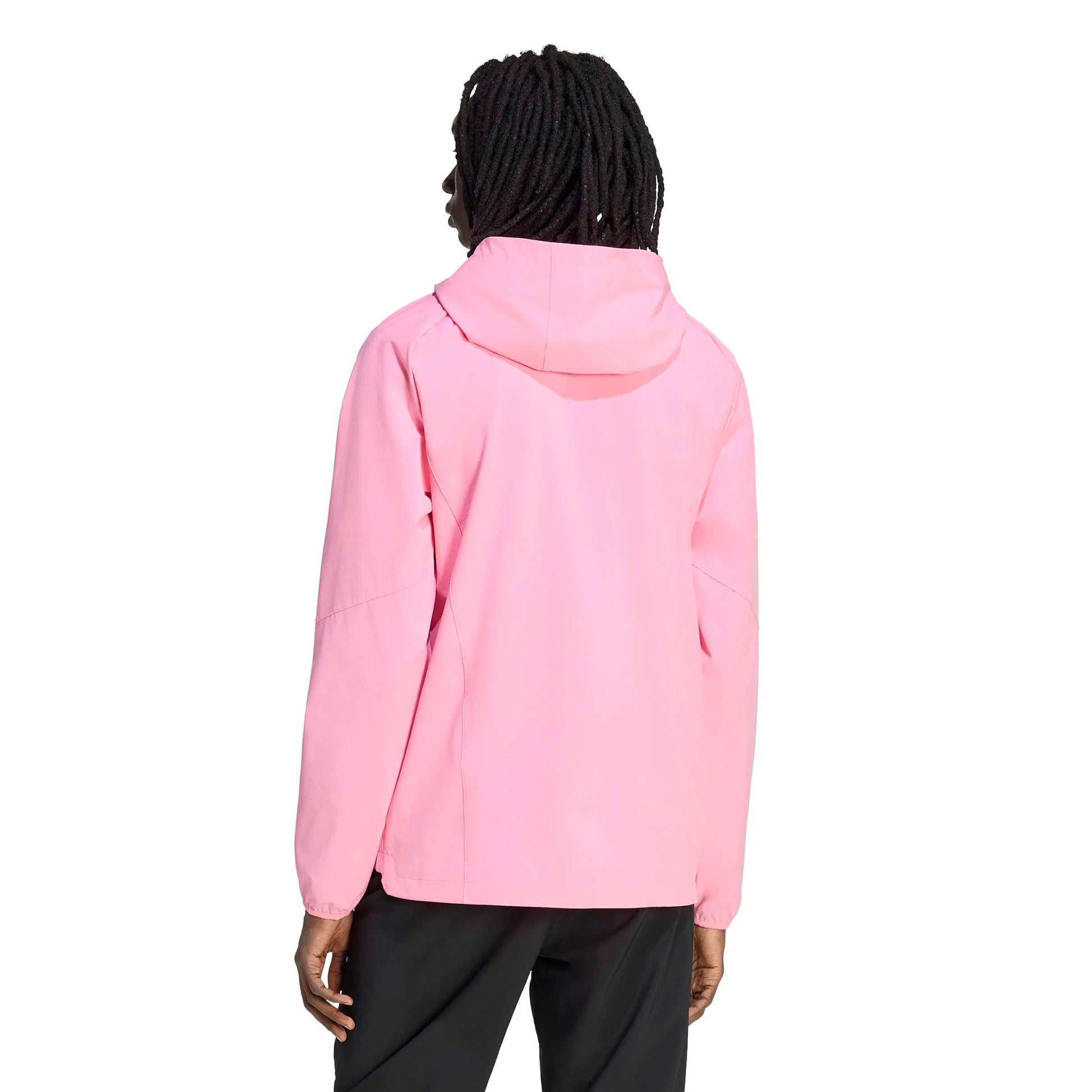 adidas 2026 Inter Miami Men's Travel Full-Zip Windbreaker (Model - Back)