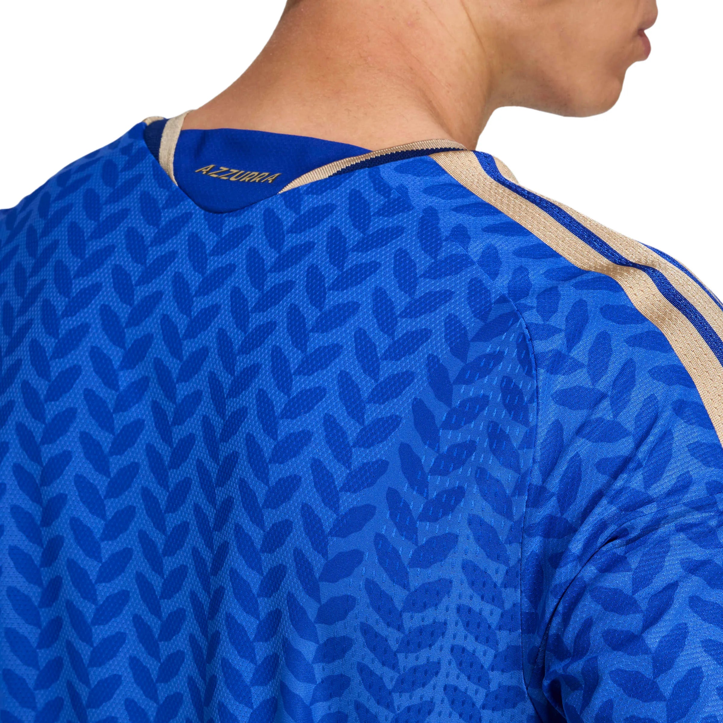 adidas 2026 Italy Men's Authentic Home Soccer Jersey (Detail 3)