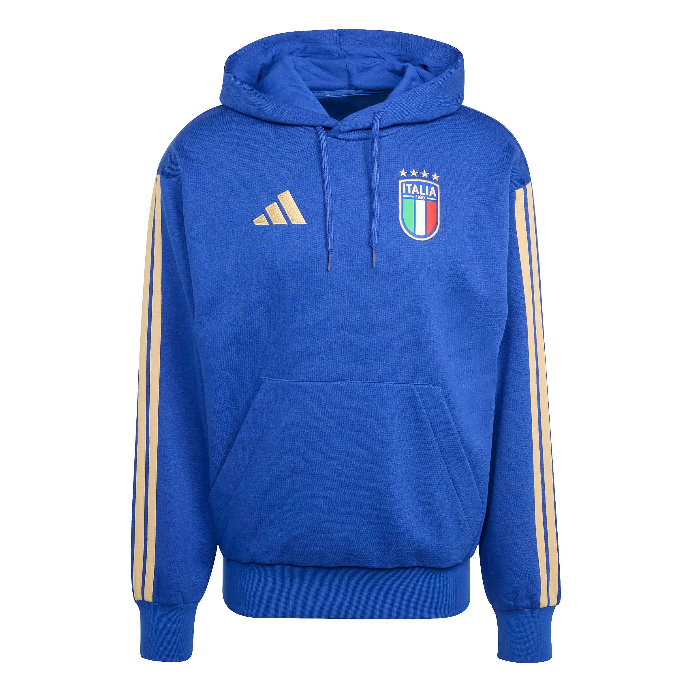adidas 2026 Italy Men's DNA Fleece Hoodie (Front)