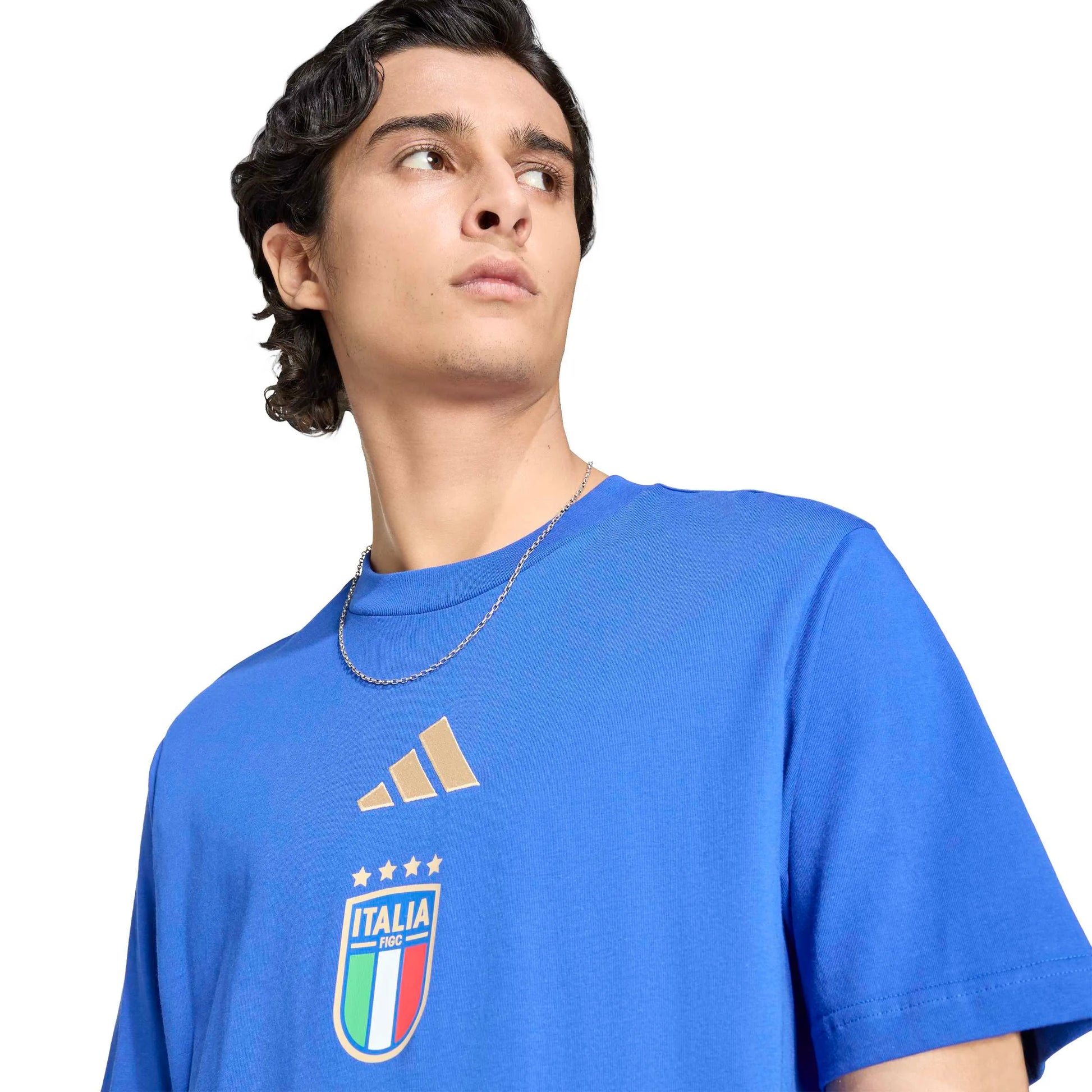 adidas 2026 Italy Men's DNA Graphic Tee (Detail 1)
