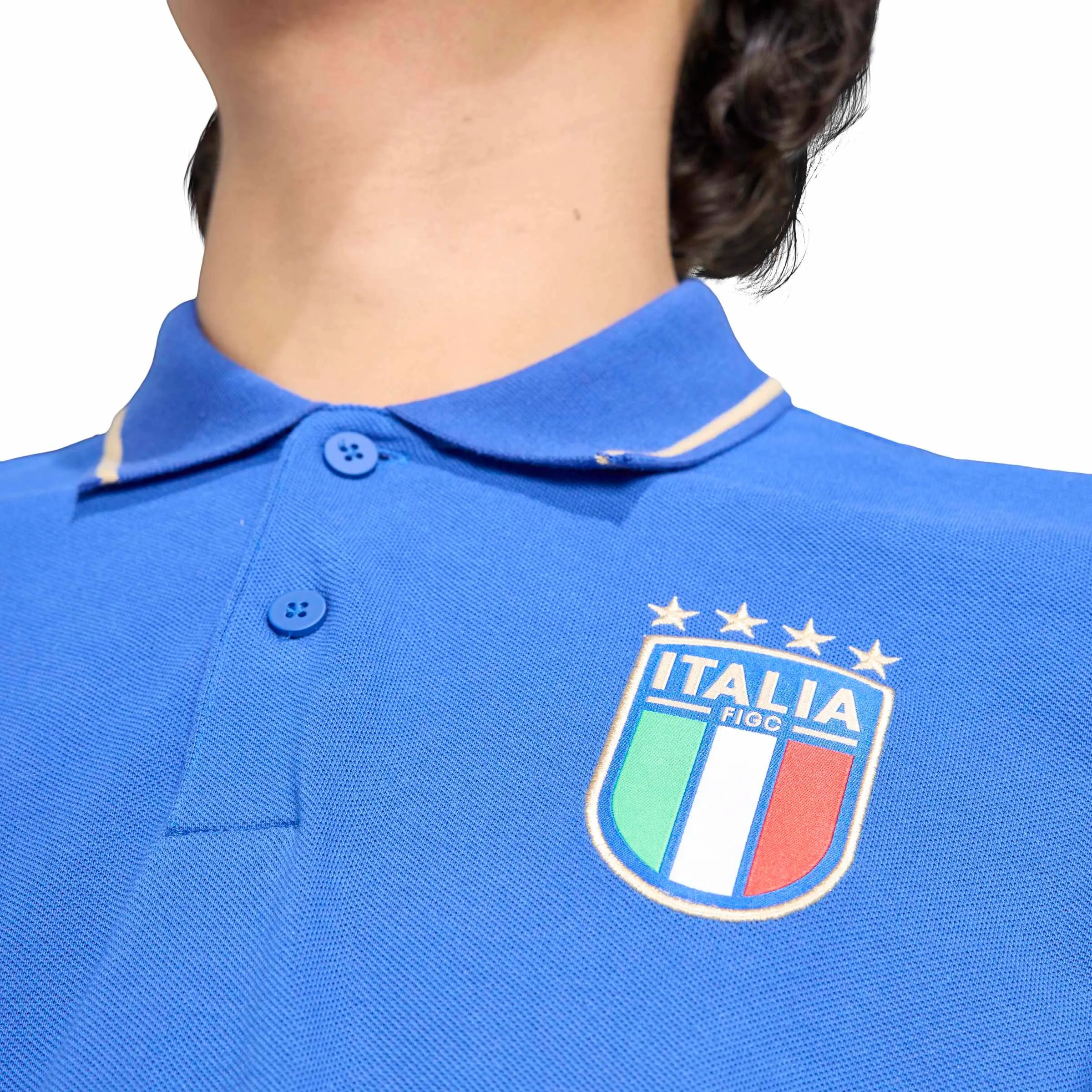 adidas 2026 Italy Men's DNA Polo (Detail 1)