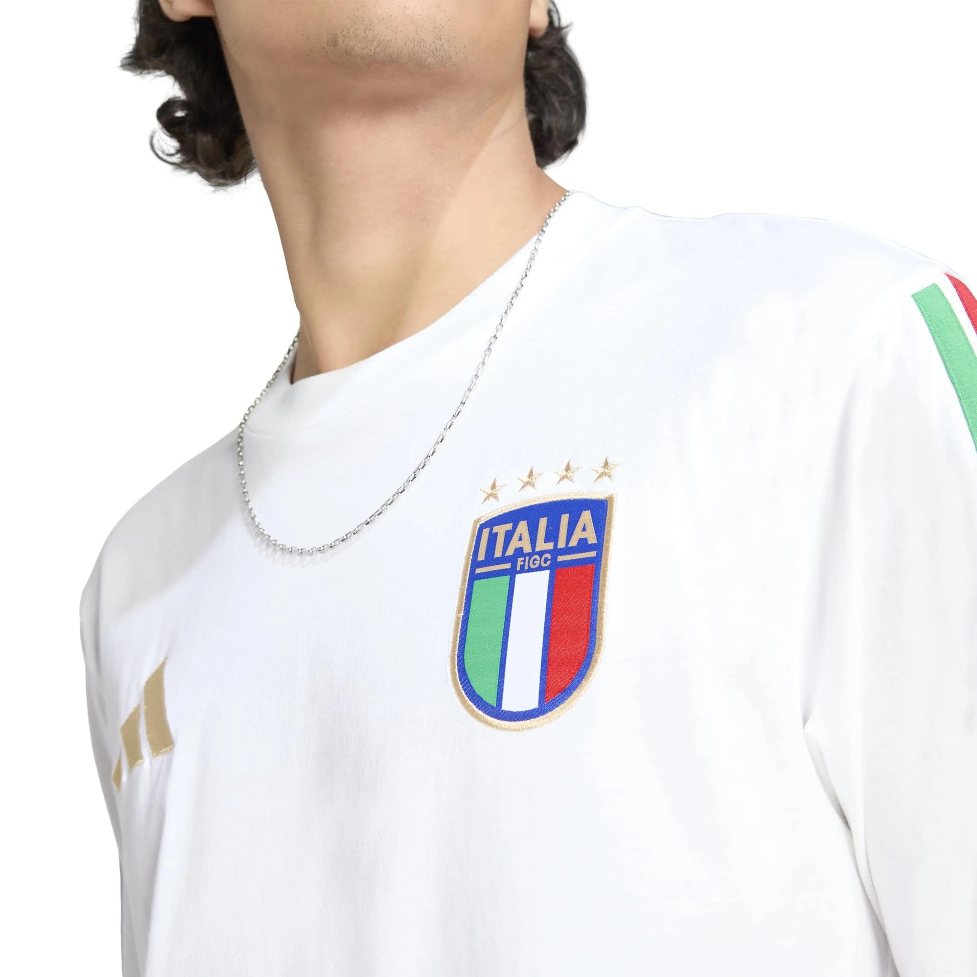 adidas 2026 Italy Men's DNA Tee (Detail 1)