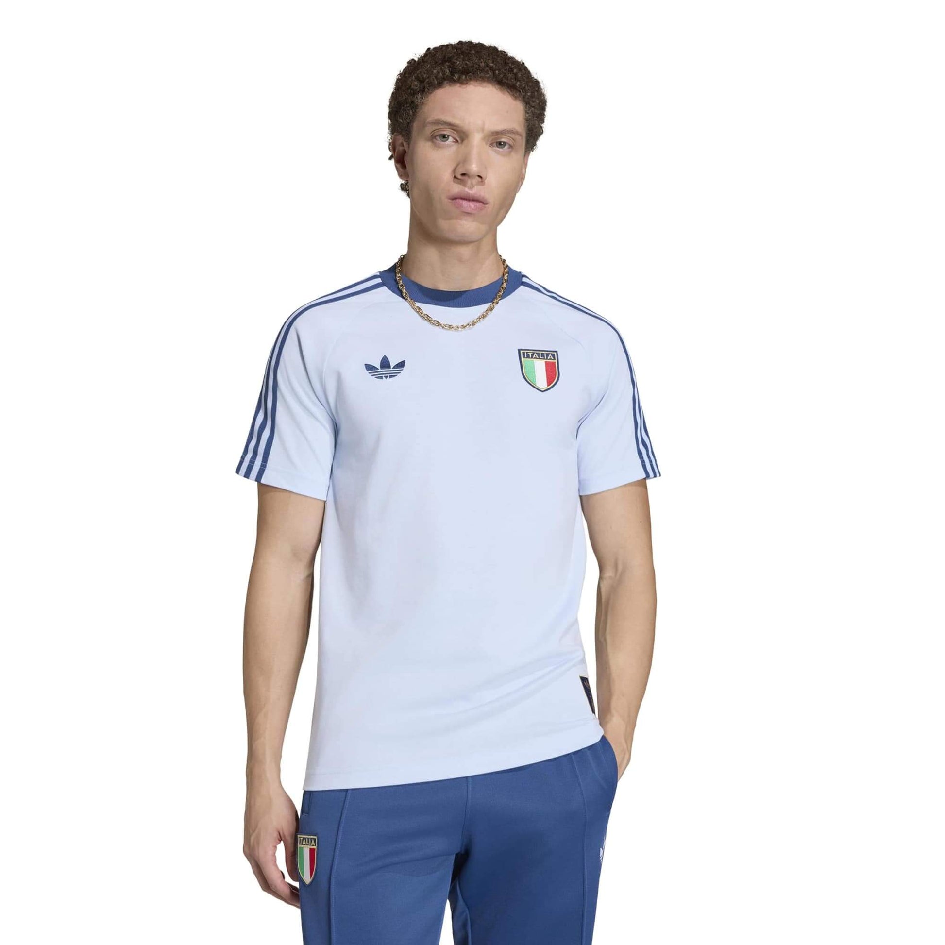 adidas 2026 Italy Men's Originals Tee (Model - Front)