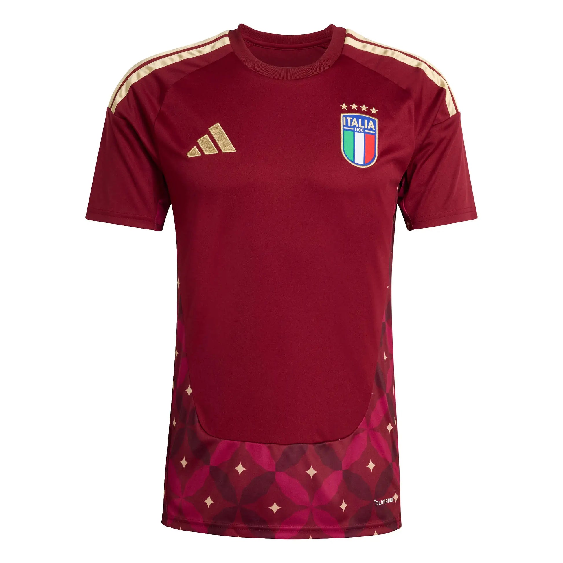 adidas 2026 Italy Men's Stadium Home Goalkeeper Soccer Jersey (Front)