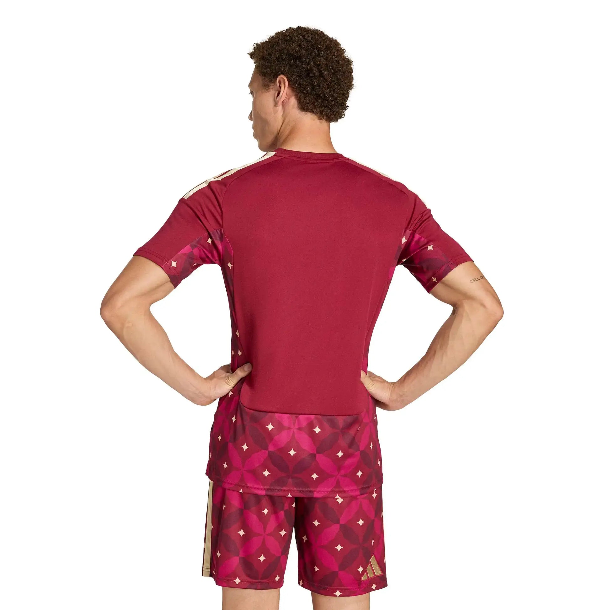 adidas 2026 Italy Men's Stadium Home Goalkeeper Soccer Jersey (Model - Back)