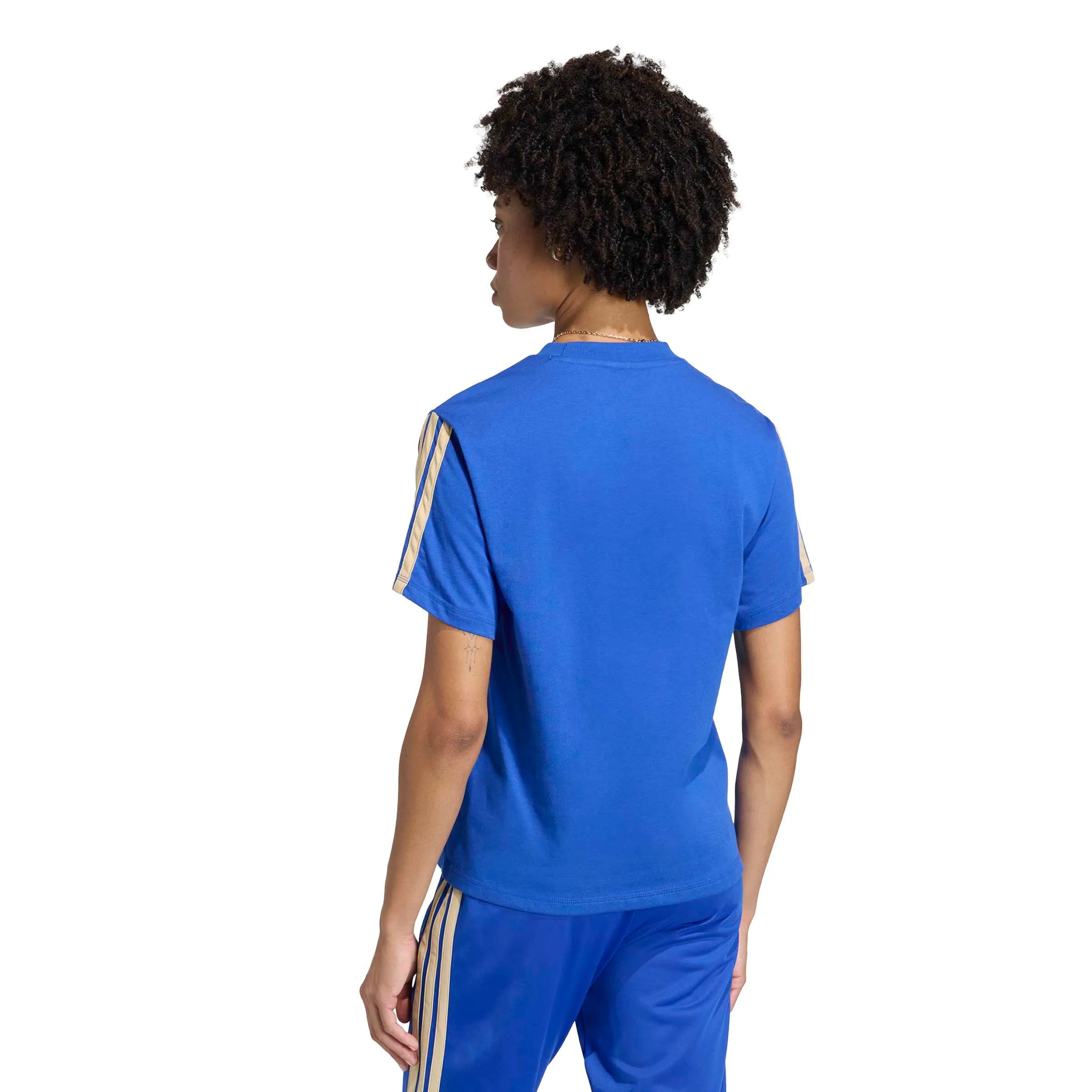 adidas 2026 Italy Women's DNA Tee (Model - Back)