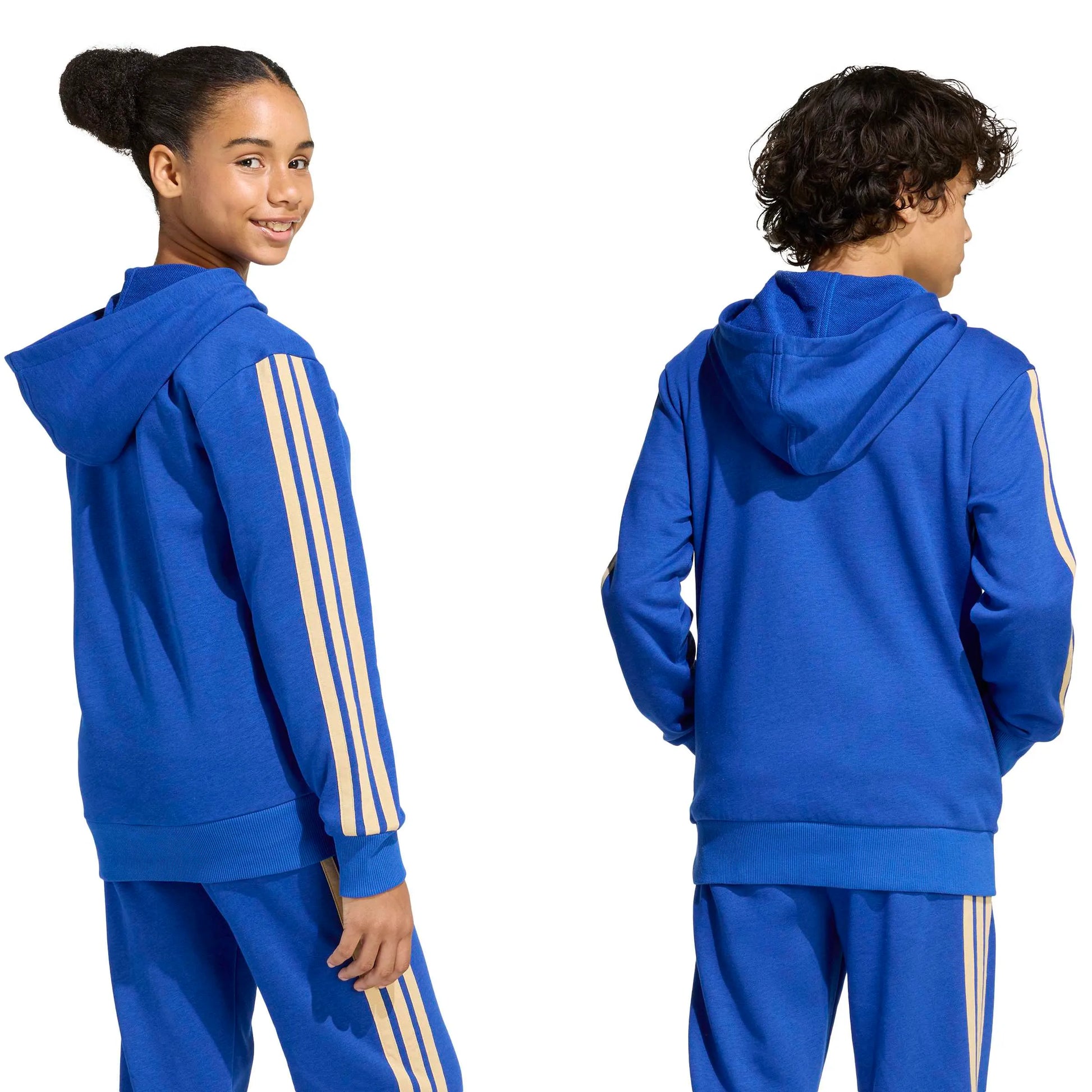 adidas 2026 Italy Youth DNA Hoodie (Models - Back)