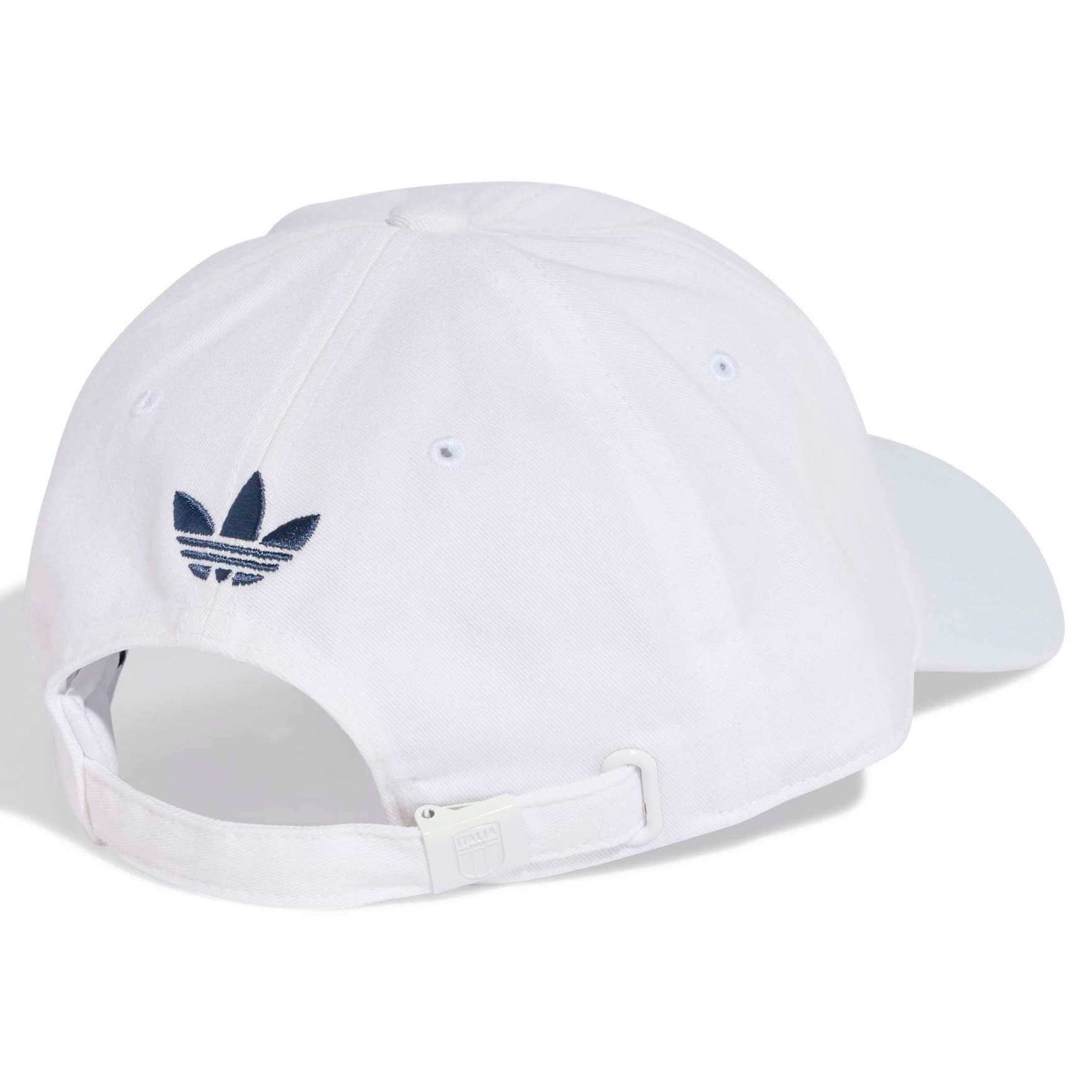 adidas 2026 Italy Youth Dad Cap (Lateral - Back)