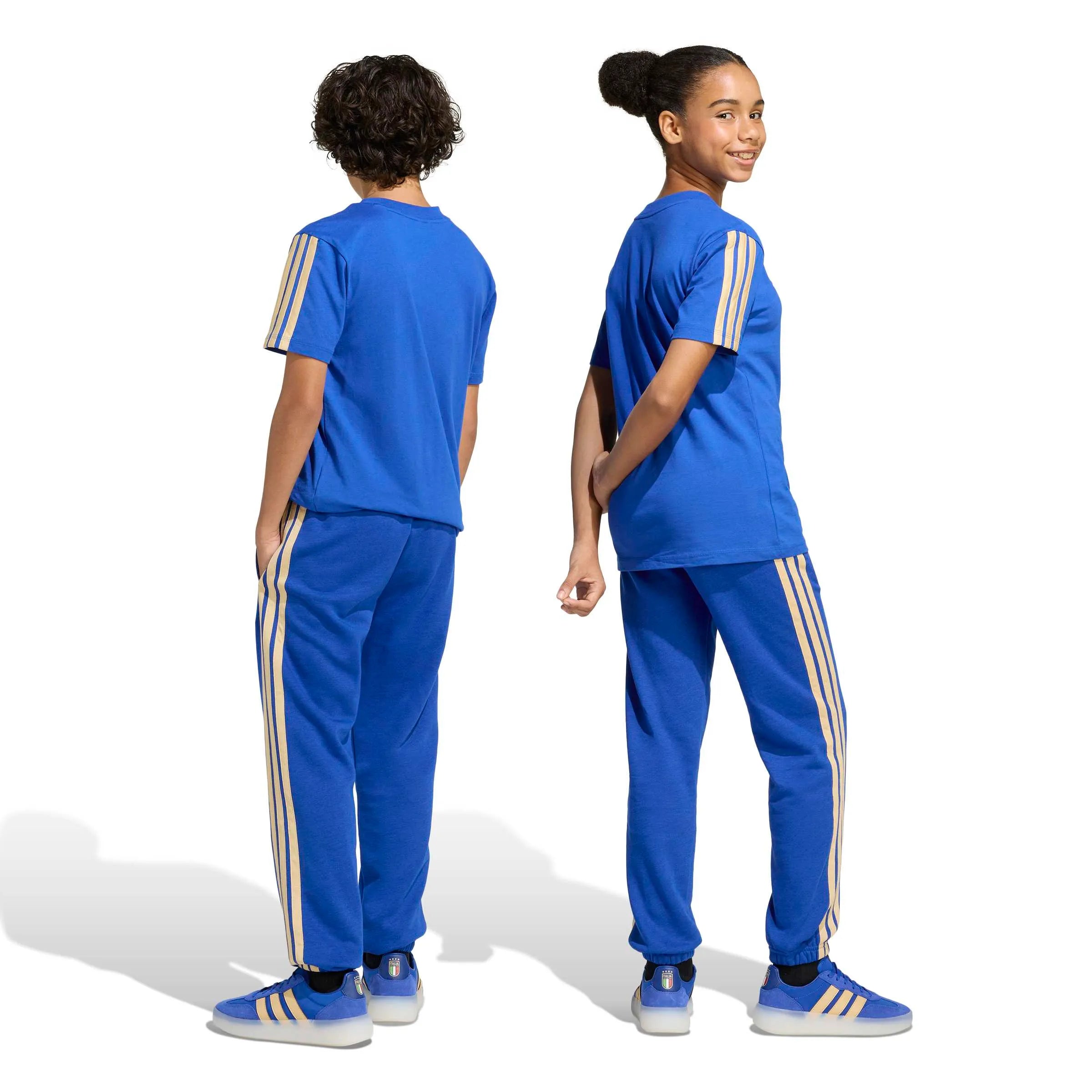 adidas 2026 Italy Youth Pants (Models - Back)