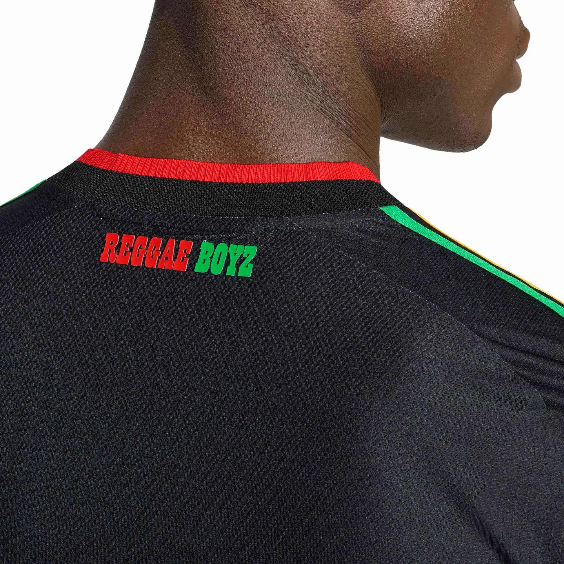 adidas 2026 Jamaica Men's Authentic Away Soccer Jersey (Detail 2)