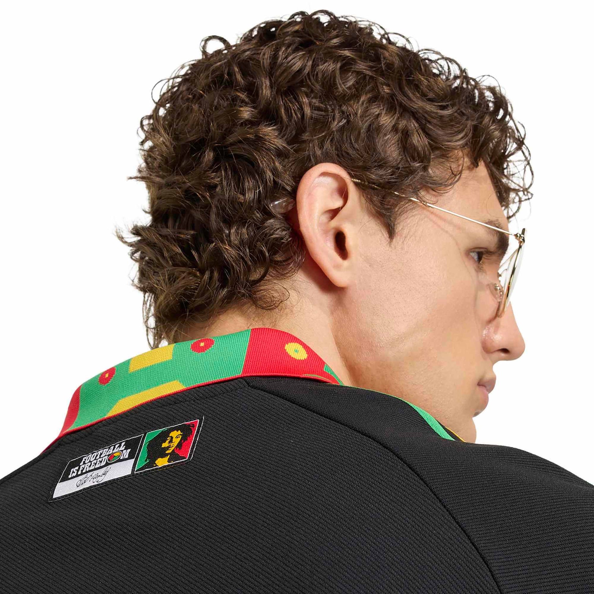 adidas 2026 Jamaica Men's Bob Marley Away Anthem Jacket (Detail 2)