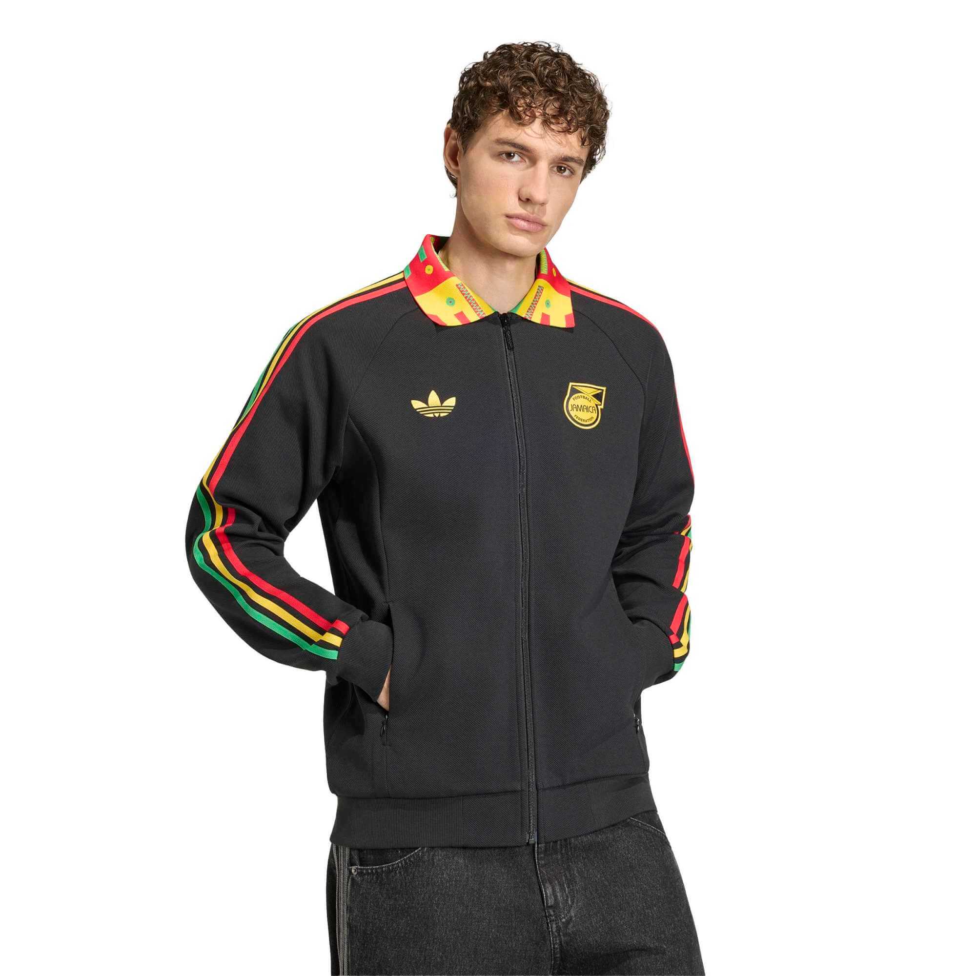 adidas 2026 Jamaica Men's Bob Marley Away Anthem Jacket – ProSoccer
