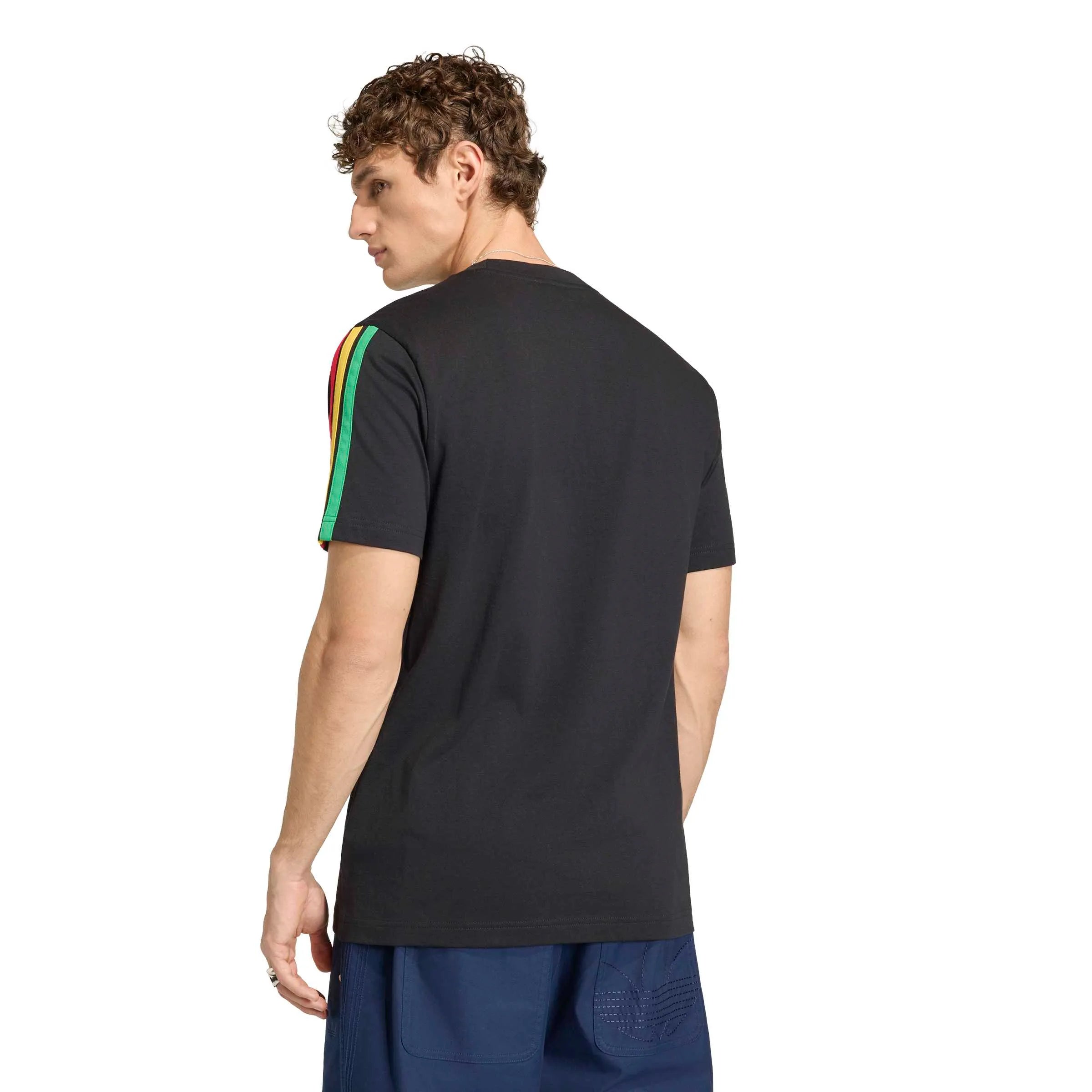 adidas 2026 Jamaica Men's Bob Marley DNA Tee (Model - Back)