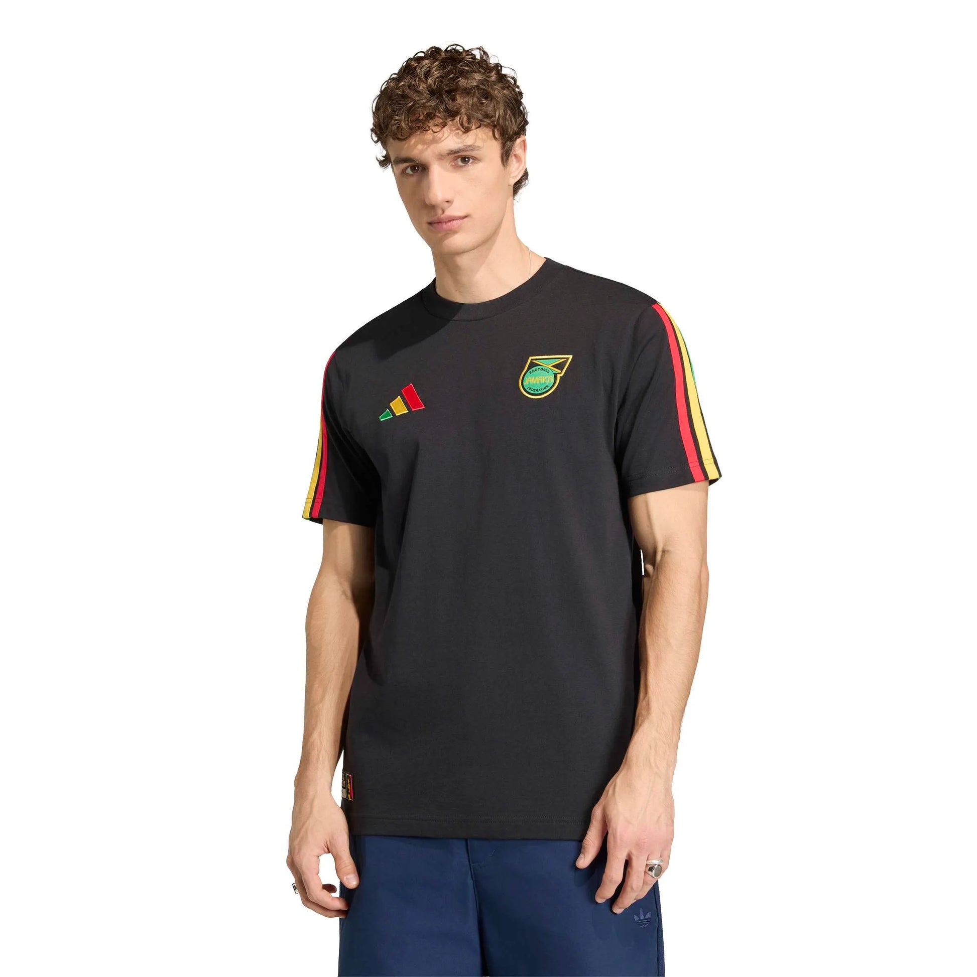 adidas 2026 Jamaica Men's Bob Marley DNA Tee (Model - Front)