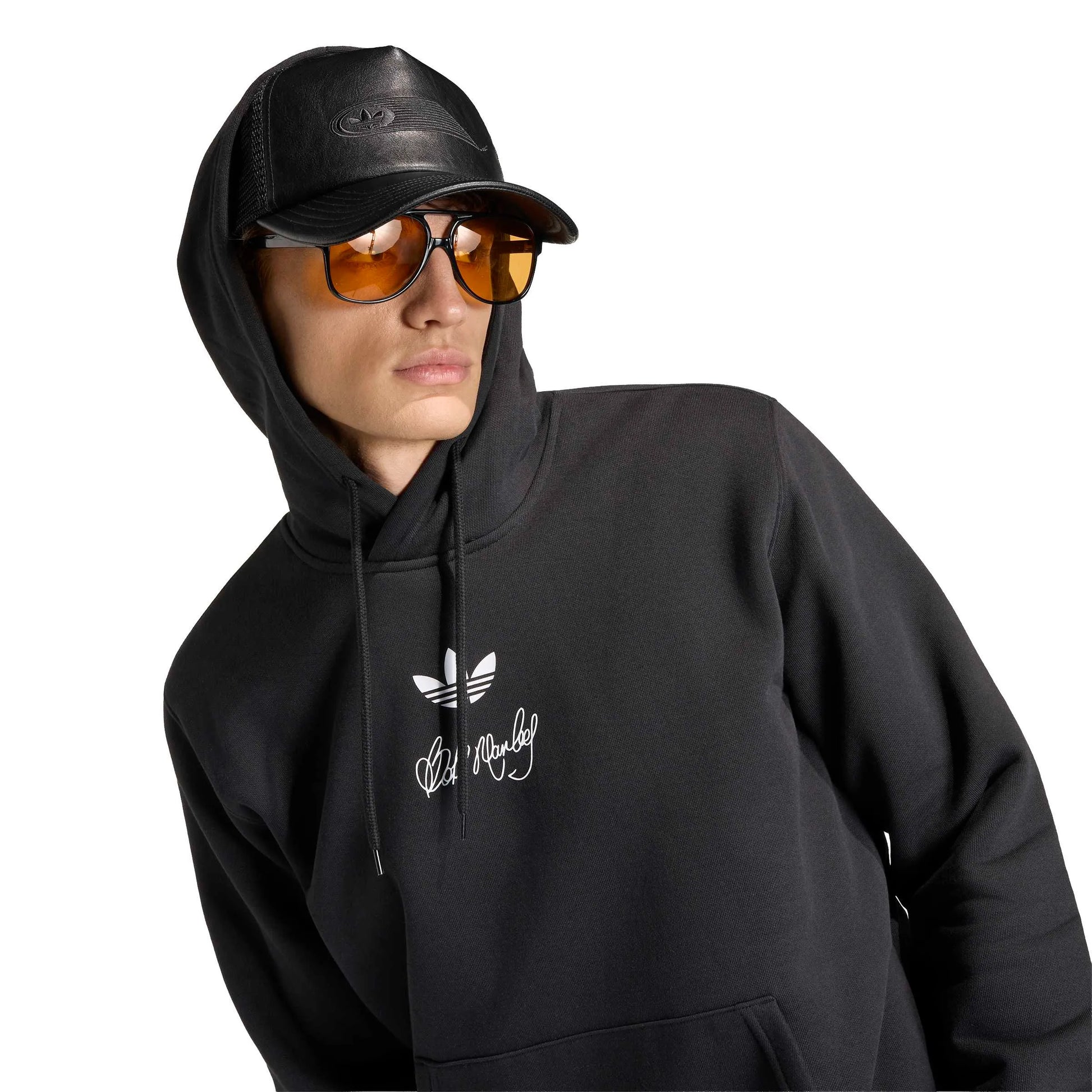 adidas 2026 Jamaica Men's Bob Marley Originals Hoodie (Detail 1)