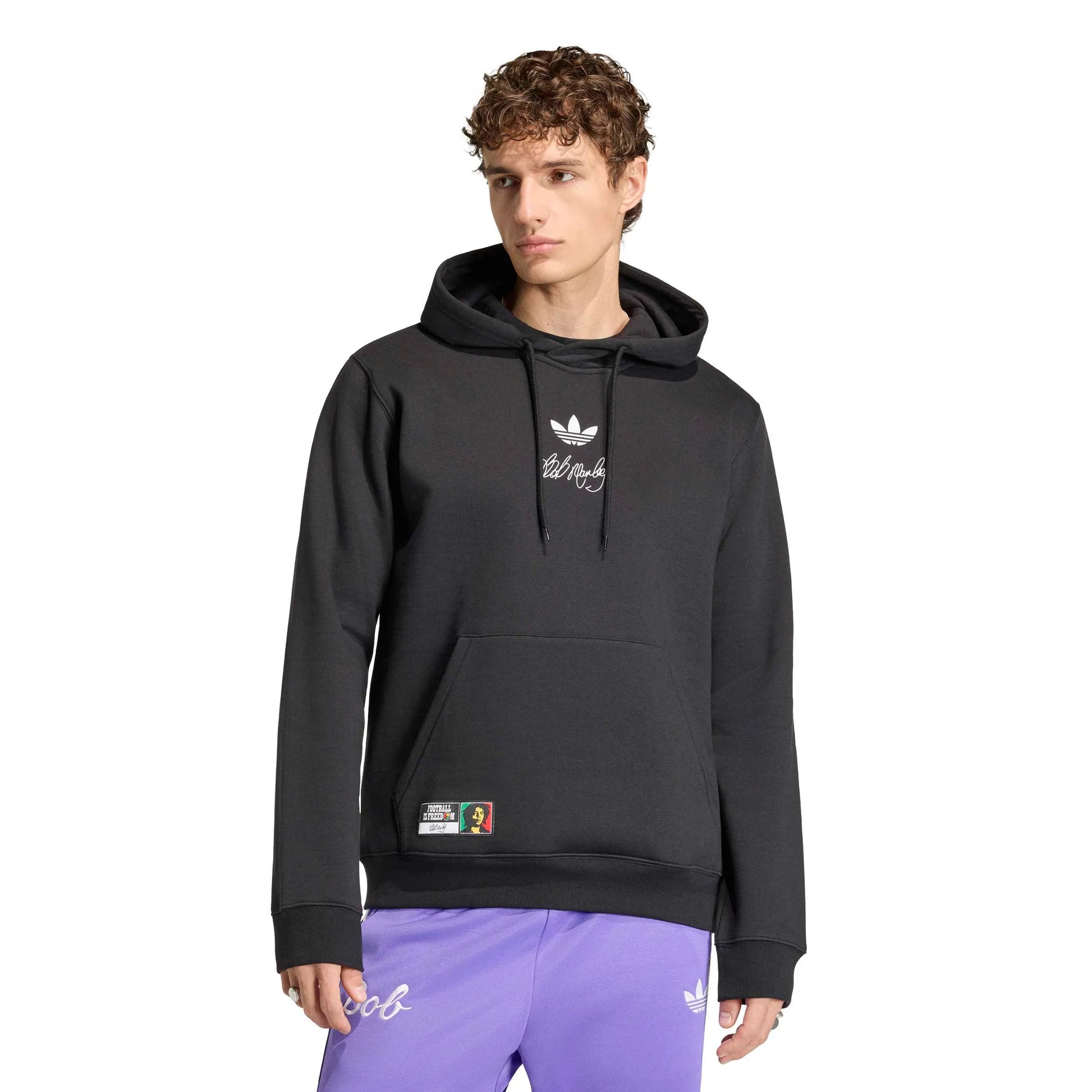 adidas 2026 Jamaica Men's Bob Marley Originals Hoodie (Model - Front)