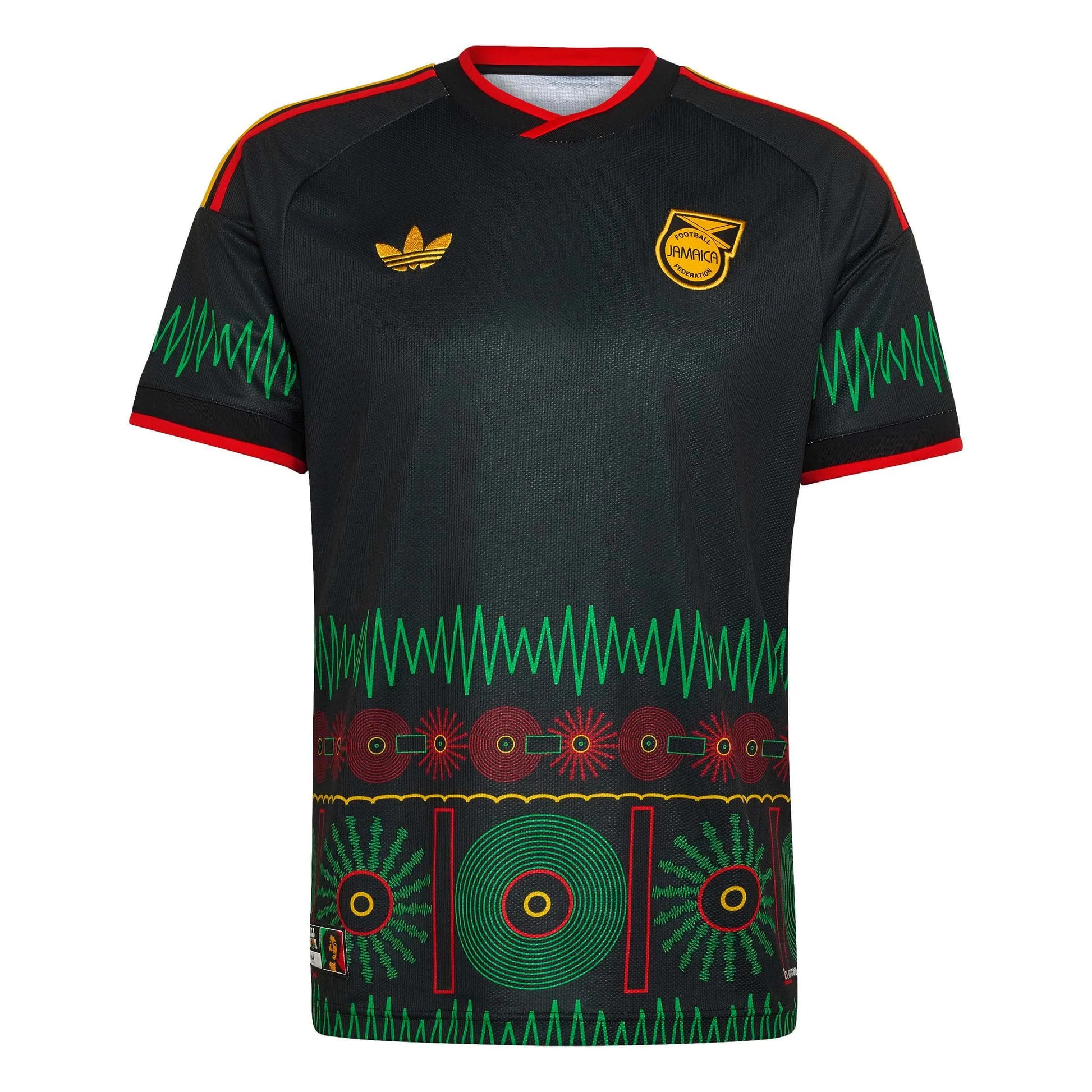 adidas 2026 Jamaica Men's Stadium Away Soccer Jersey (Front)