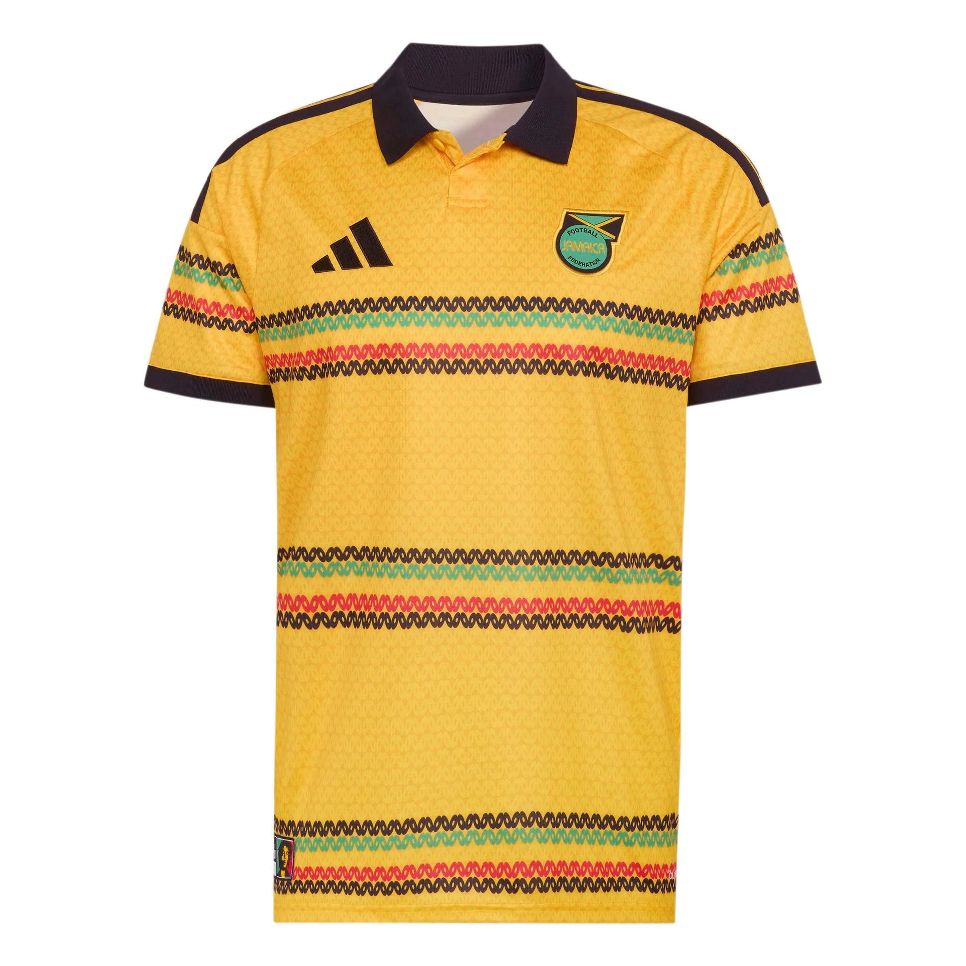 adidas 2026 Jamaica Men's Stadium Home Soccer Jersey (Front)