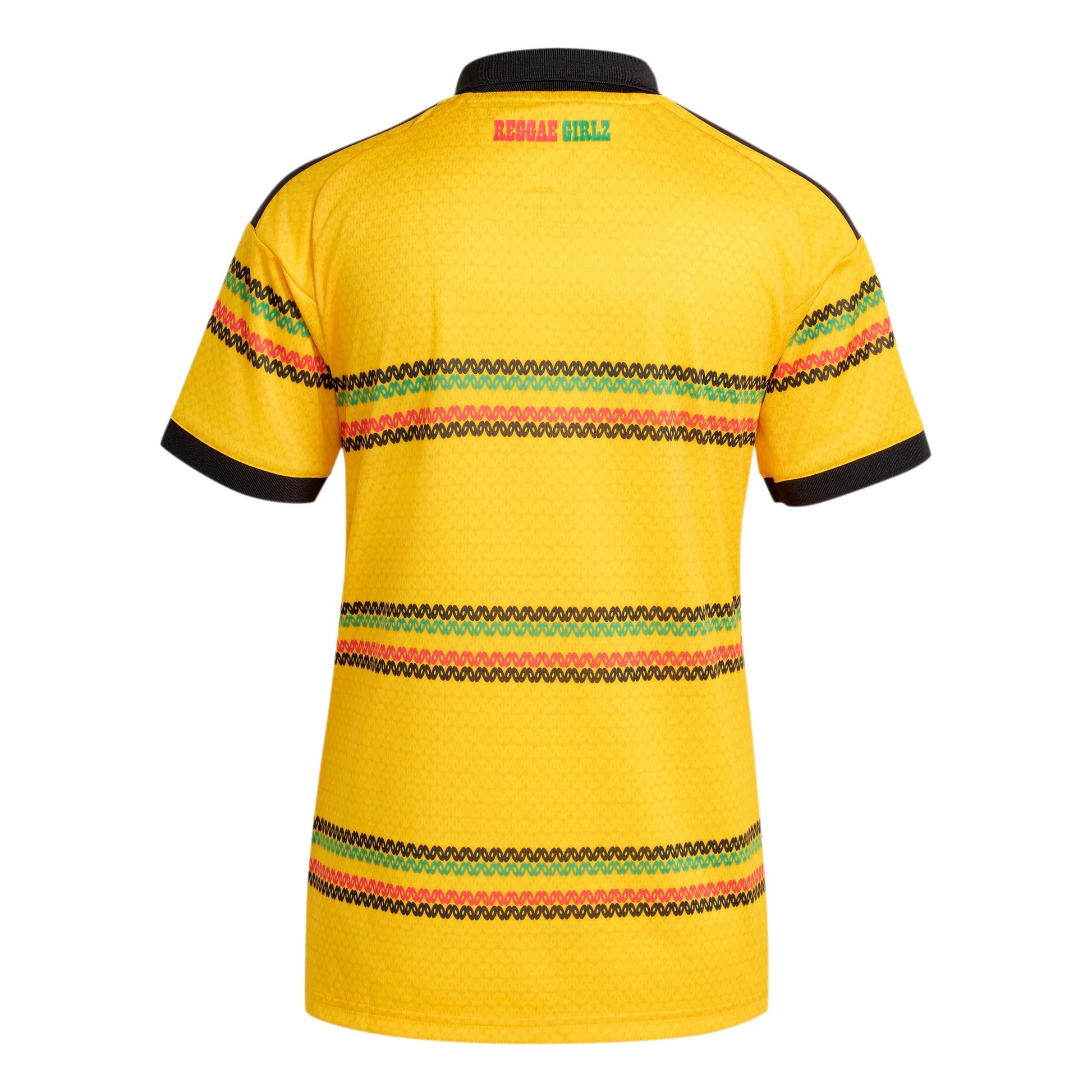 adidas 2026 Jamaica Women's Stadium Home Soccer Jersey (Back)