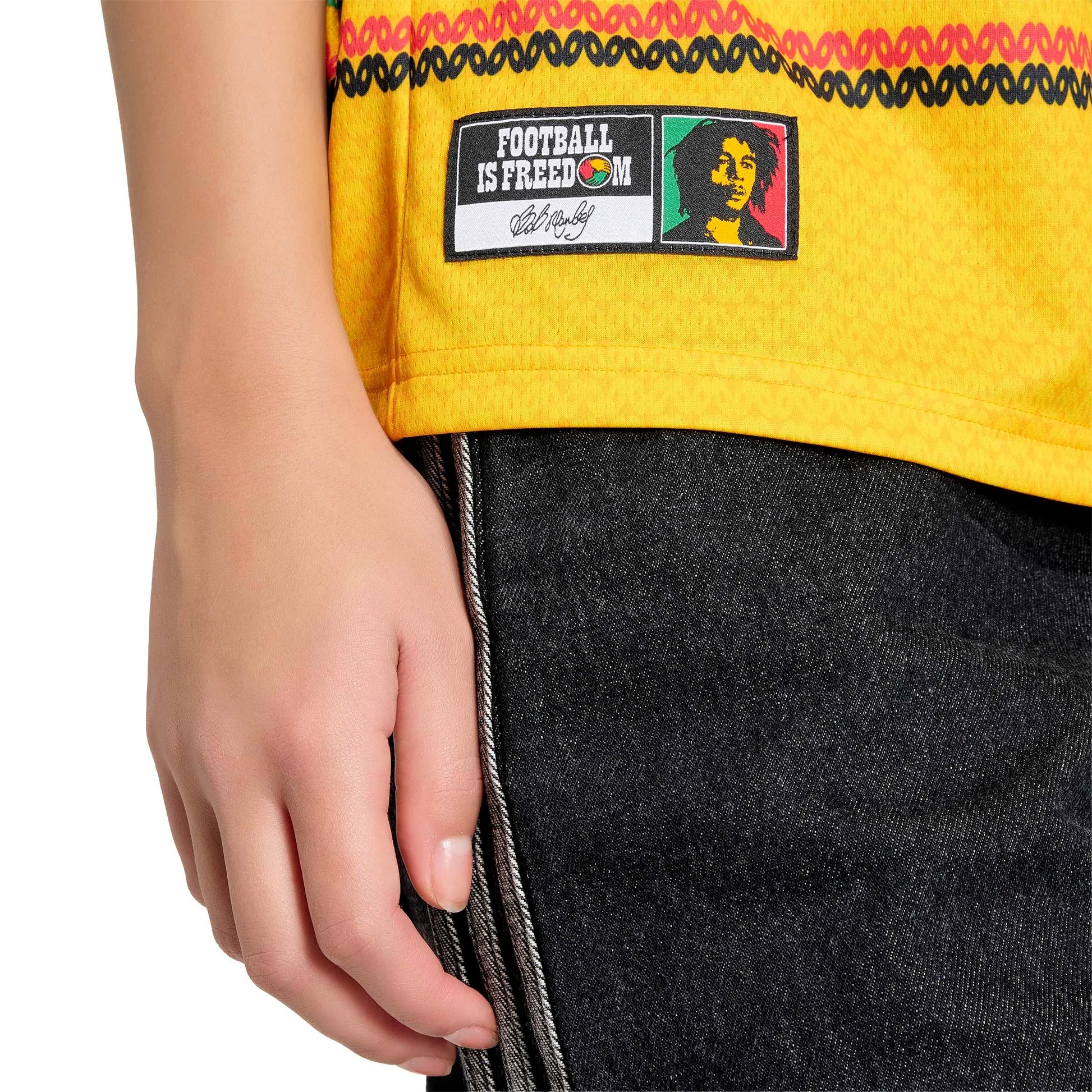 adidas 2026 Jamaica Women's Stadium Home Soccer Jersey (Detail 2)